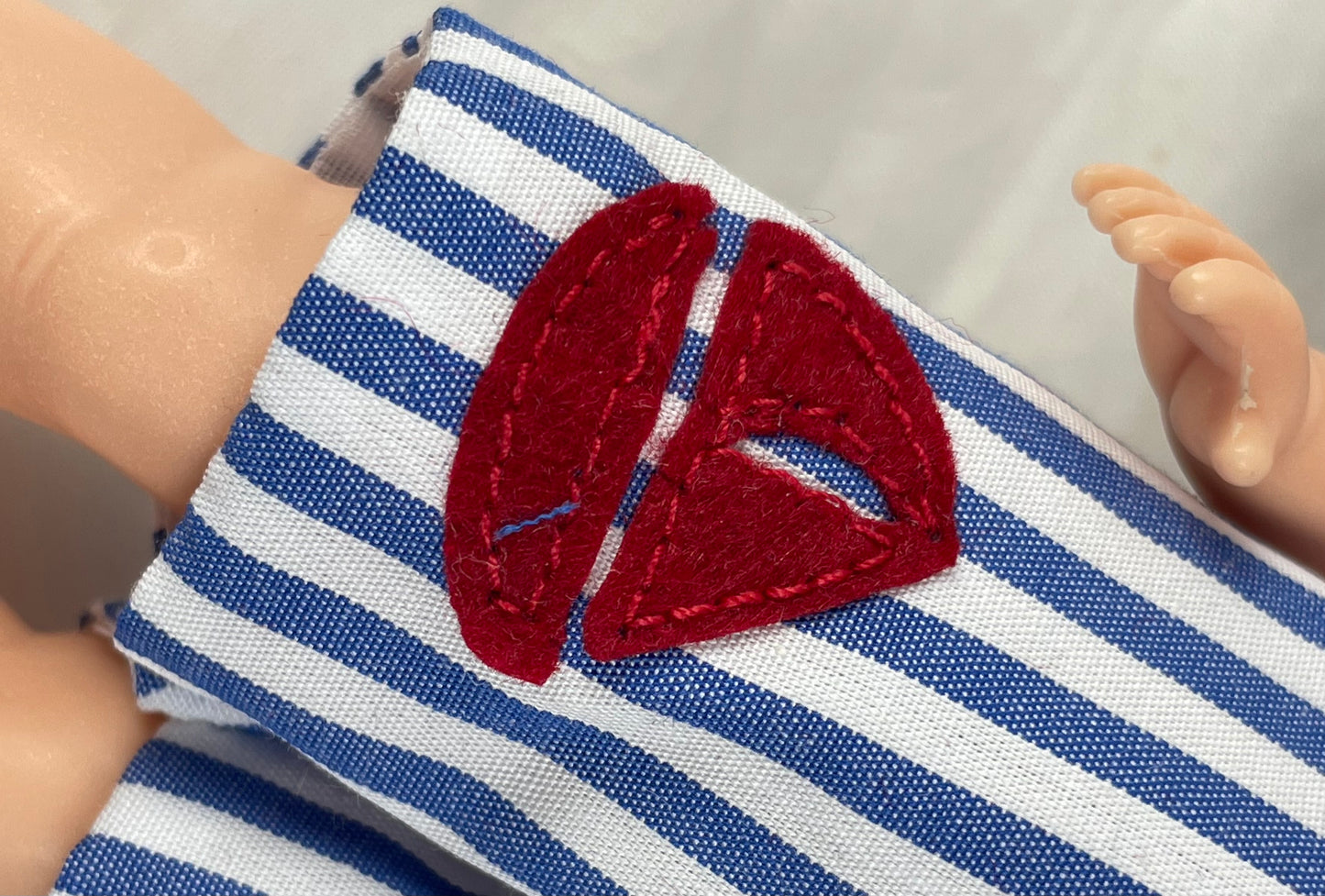 complete nautical boy outfit for 8” Wendy