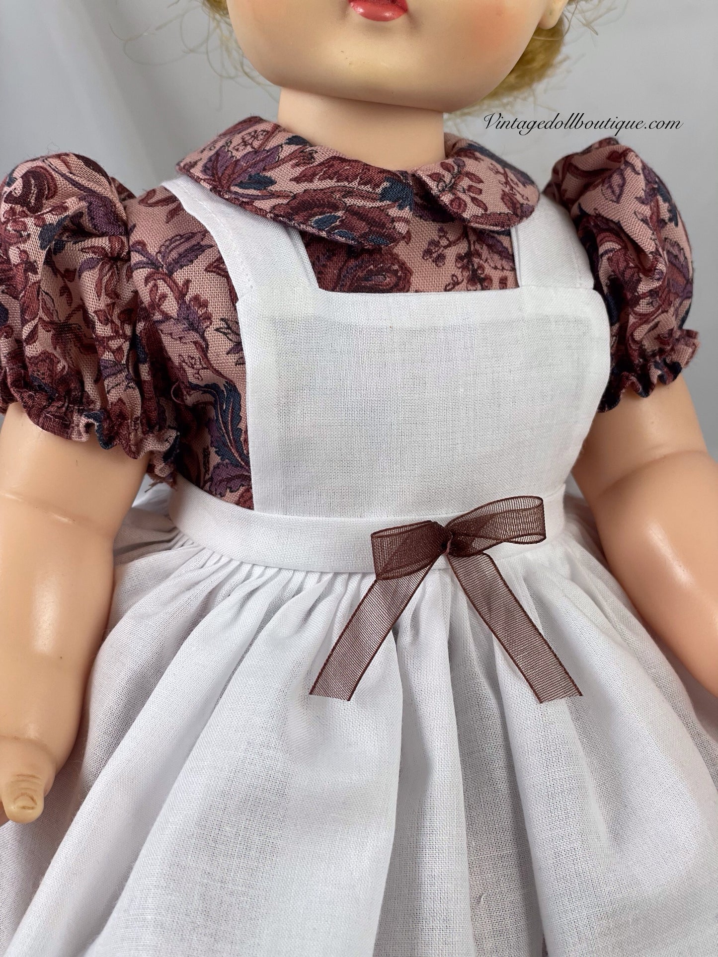 Dress, pinafore, and panties for 15” Kelly Marybel