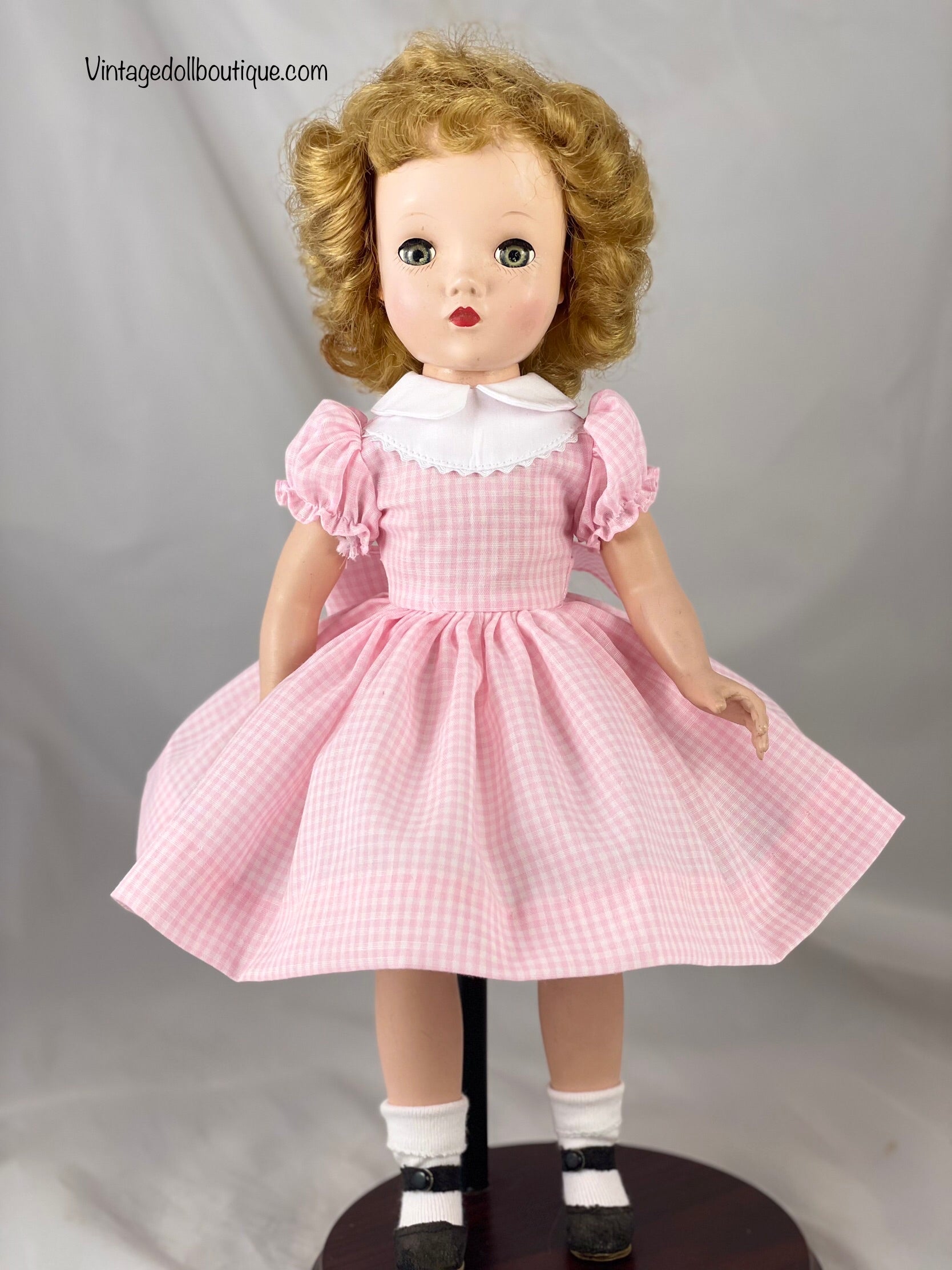 dress for 14/15” Madame Alexander doll – Vintage Doll Boutique