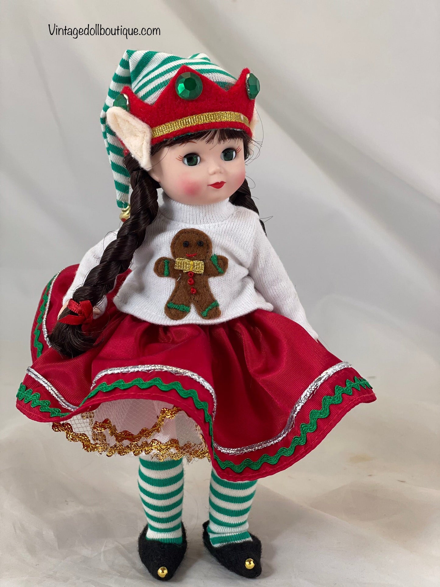 ***reserved for Ann*** Complete elf outfit for 8” Wendy