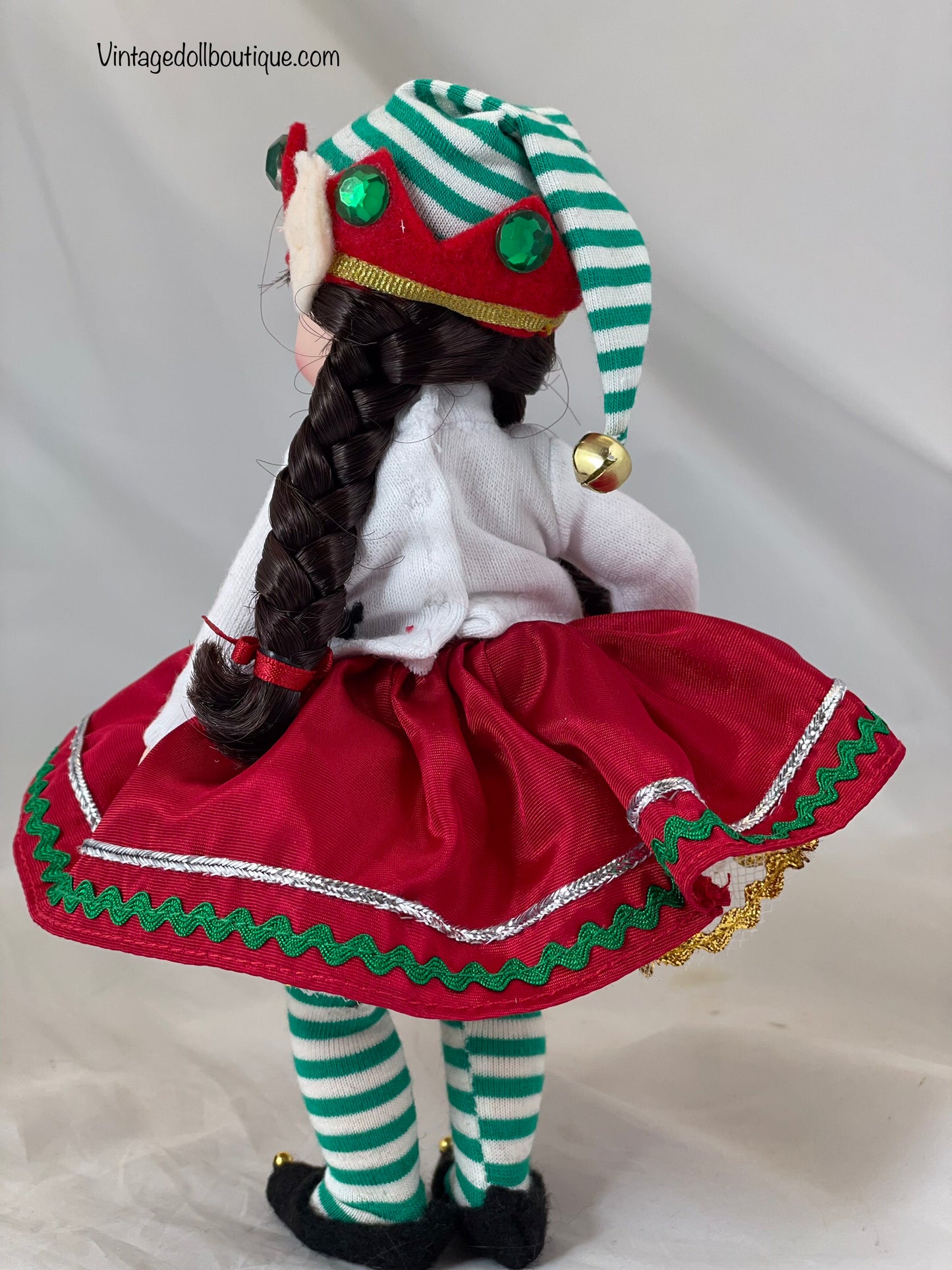 Complete elf outfit for 8” Wendy ***reserved for Mary****