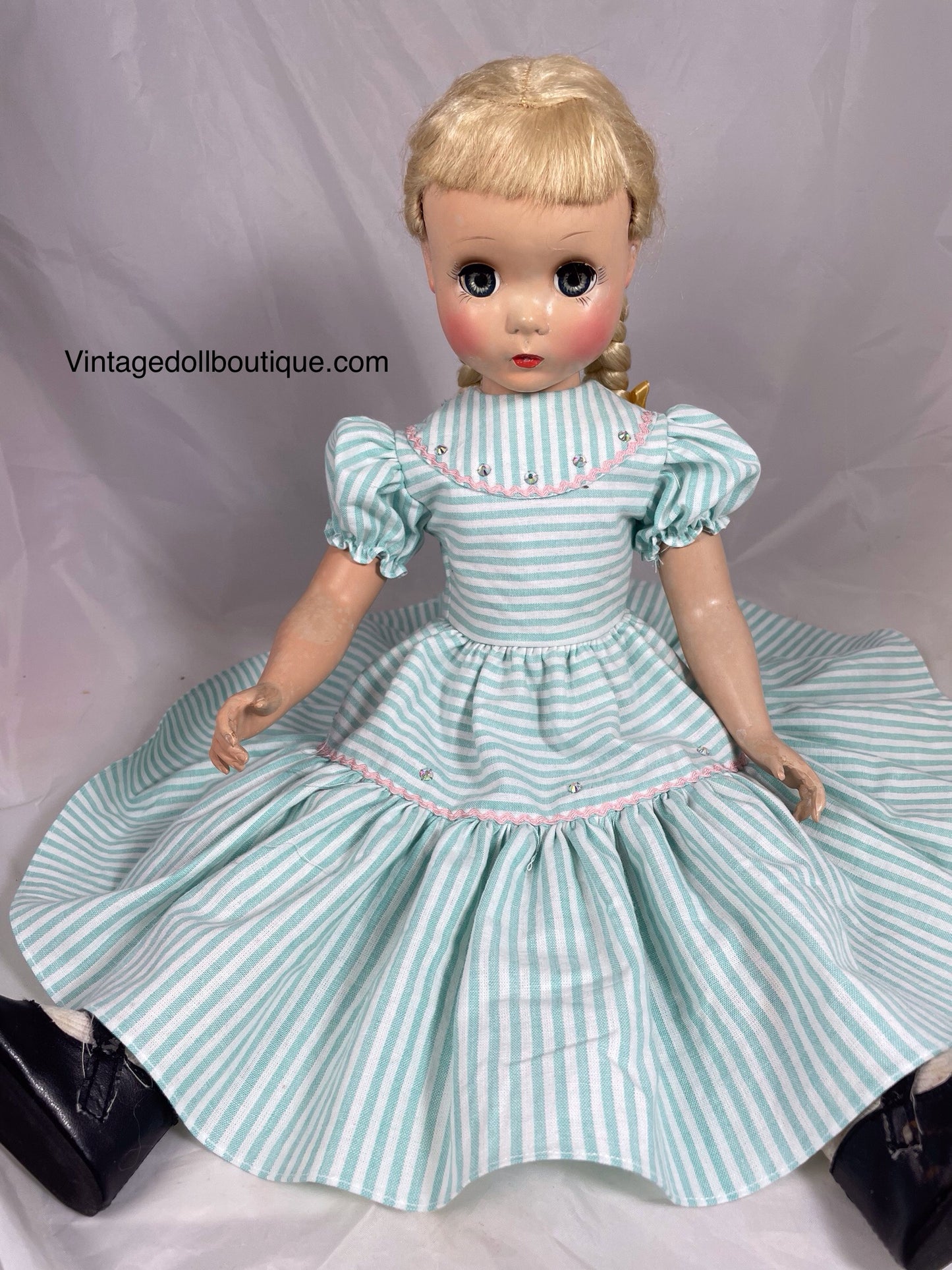 Ruffle dress for 20” Madame Alexander Doll
