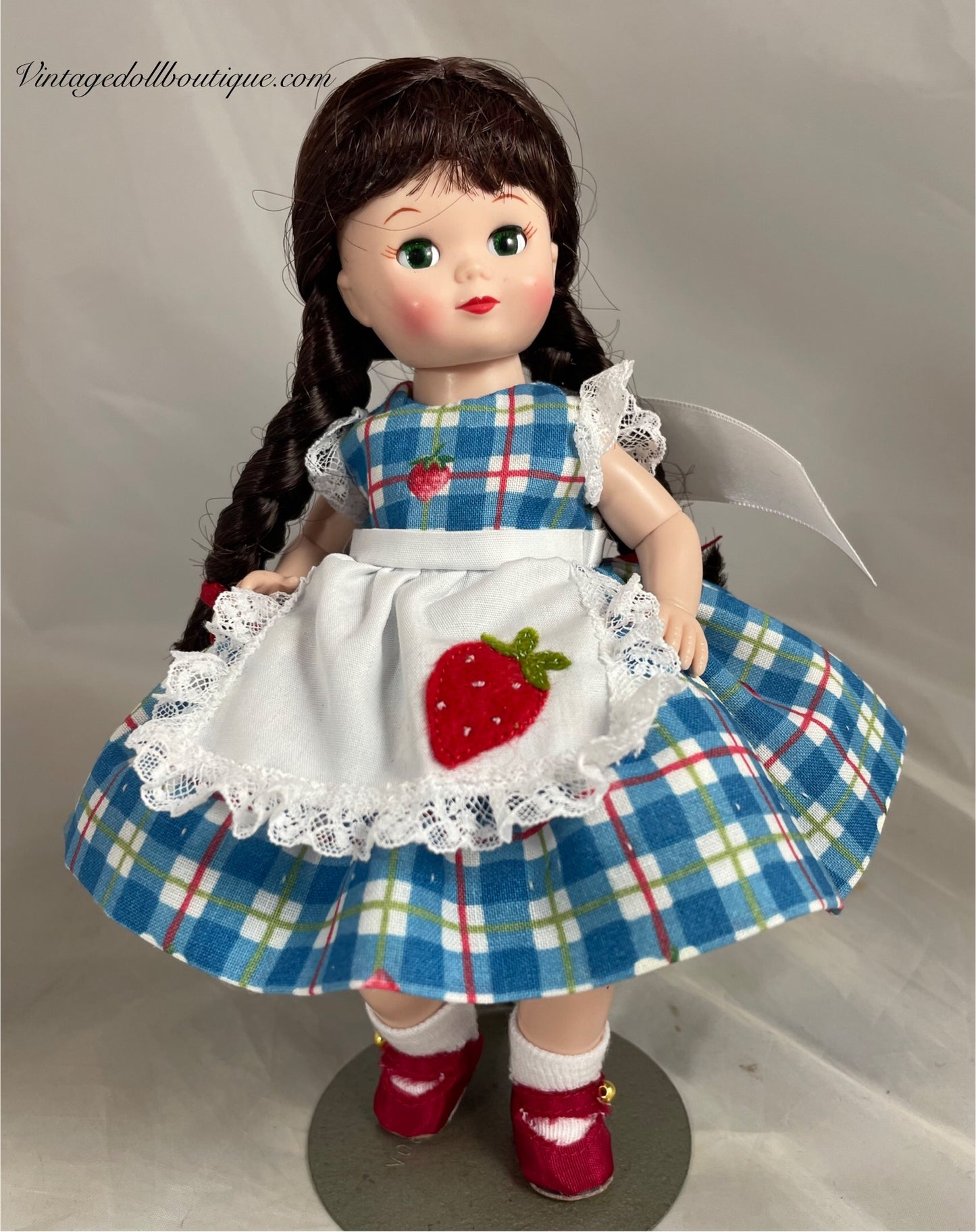 complete strawberry outfit for 8” Wendy
