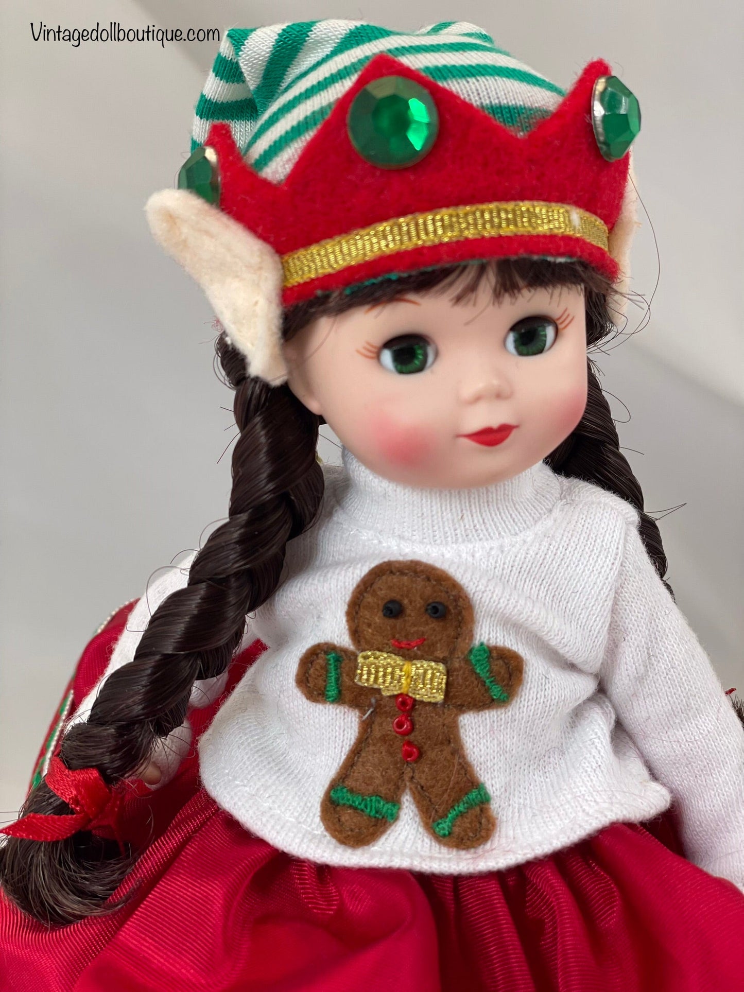 ***reserved for Ann*** Complete elf outfit for 8” Wendy