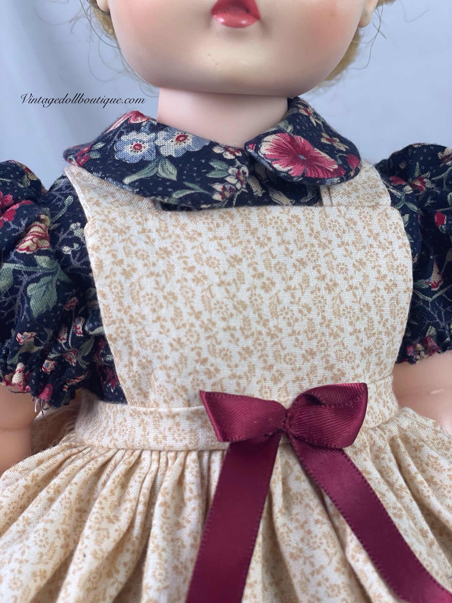 ***reserved****Dress, pinafore, and panties for 15” Kelly Marybel