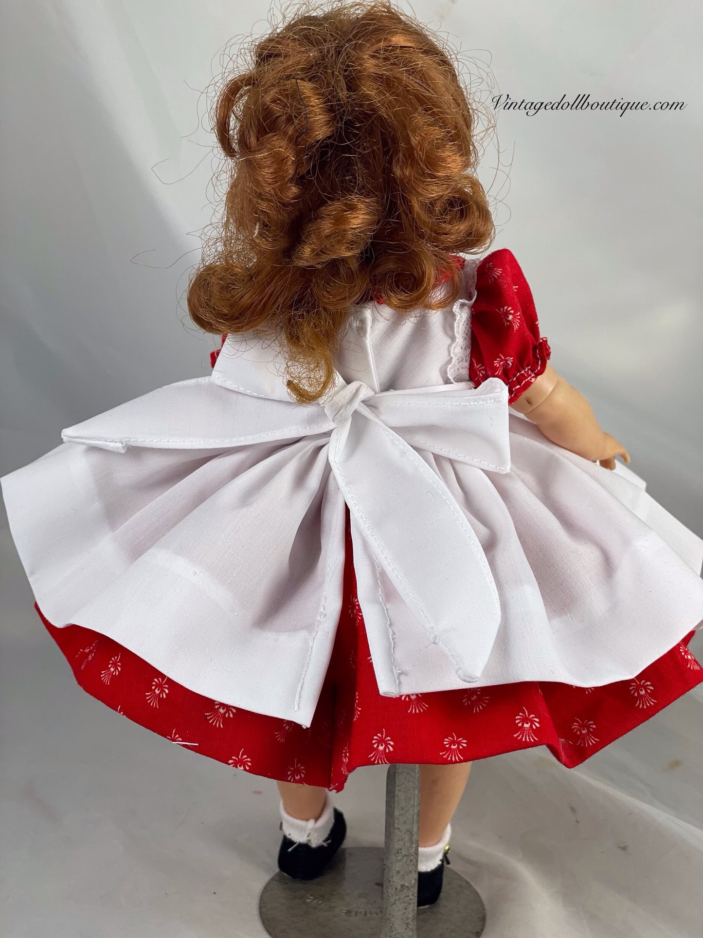 Dress, pinafore, and panties for 11” Lissy