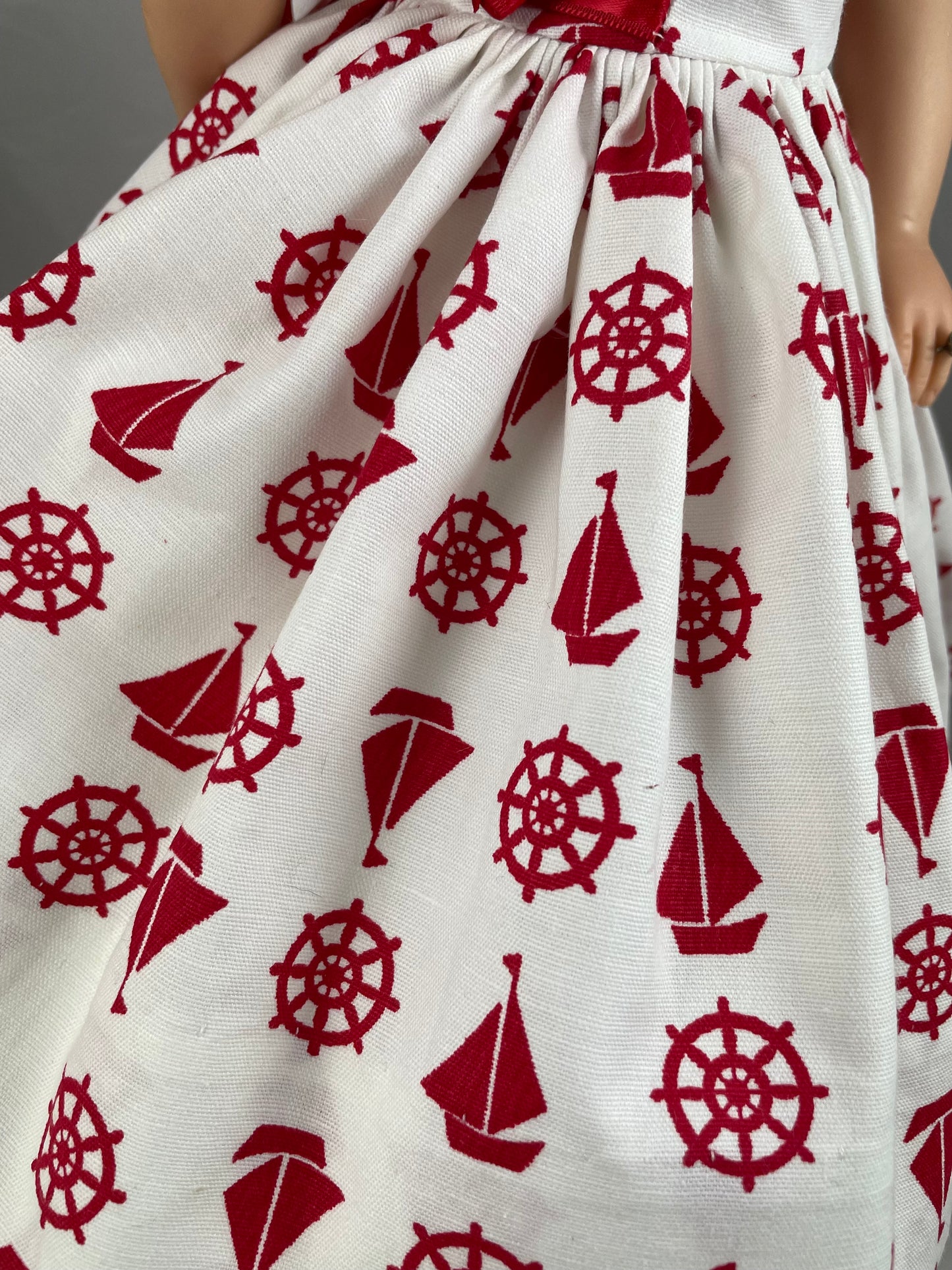 Nautical sundress for 16” Elise