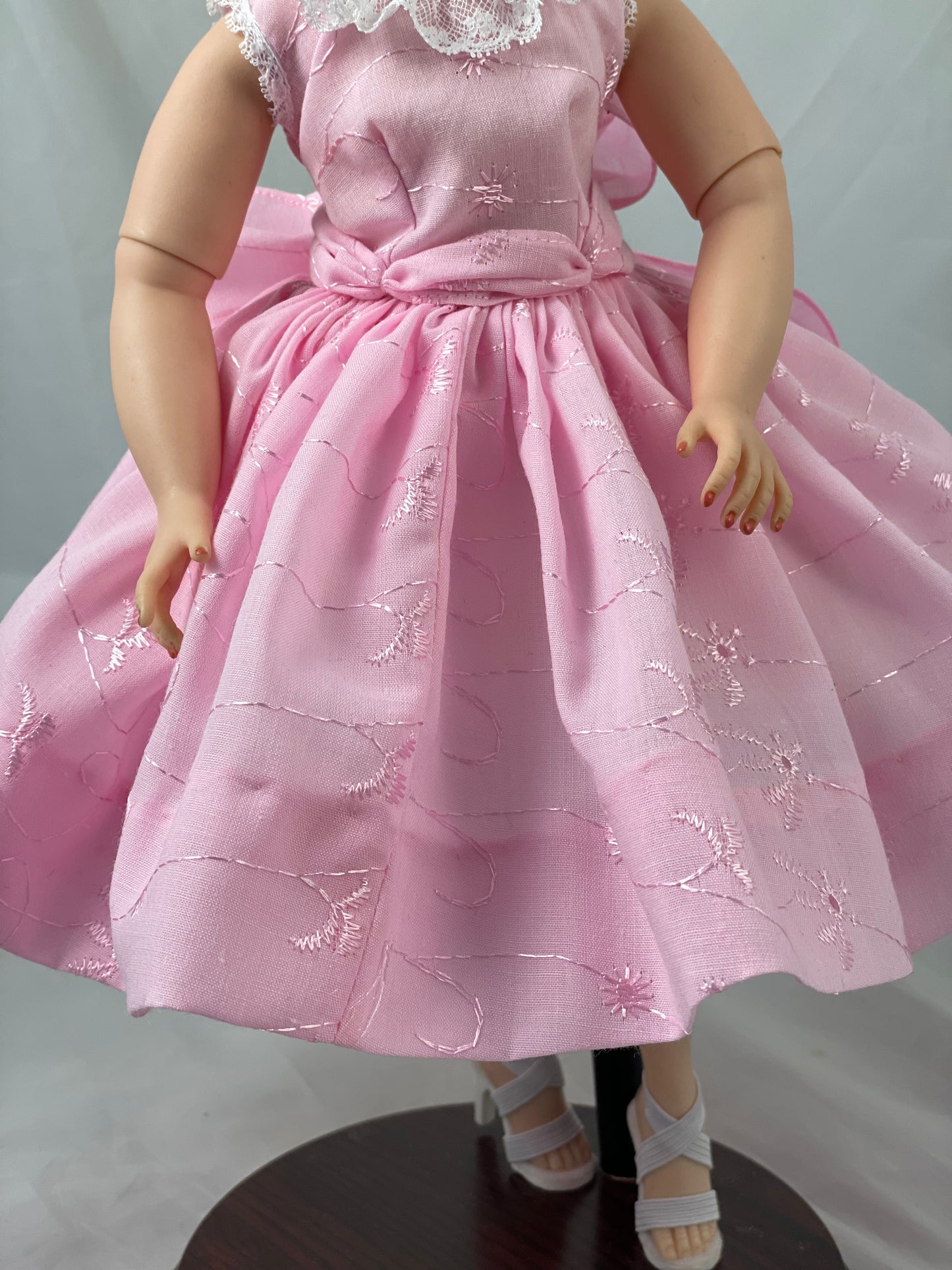 ******reduced for imperfection******Eyelet sundress for 16” Elise