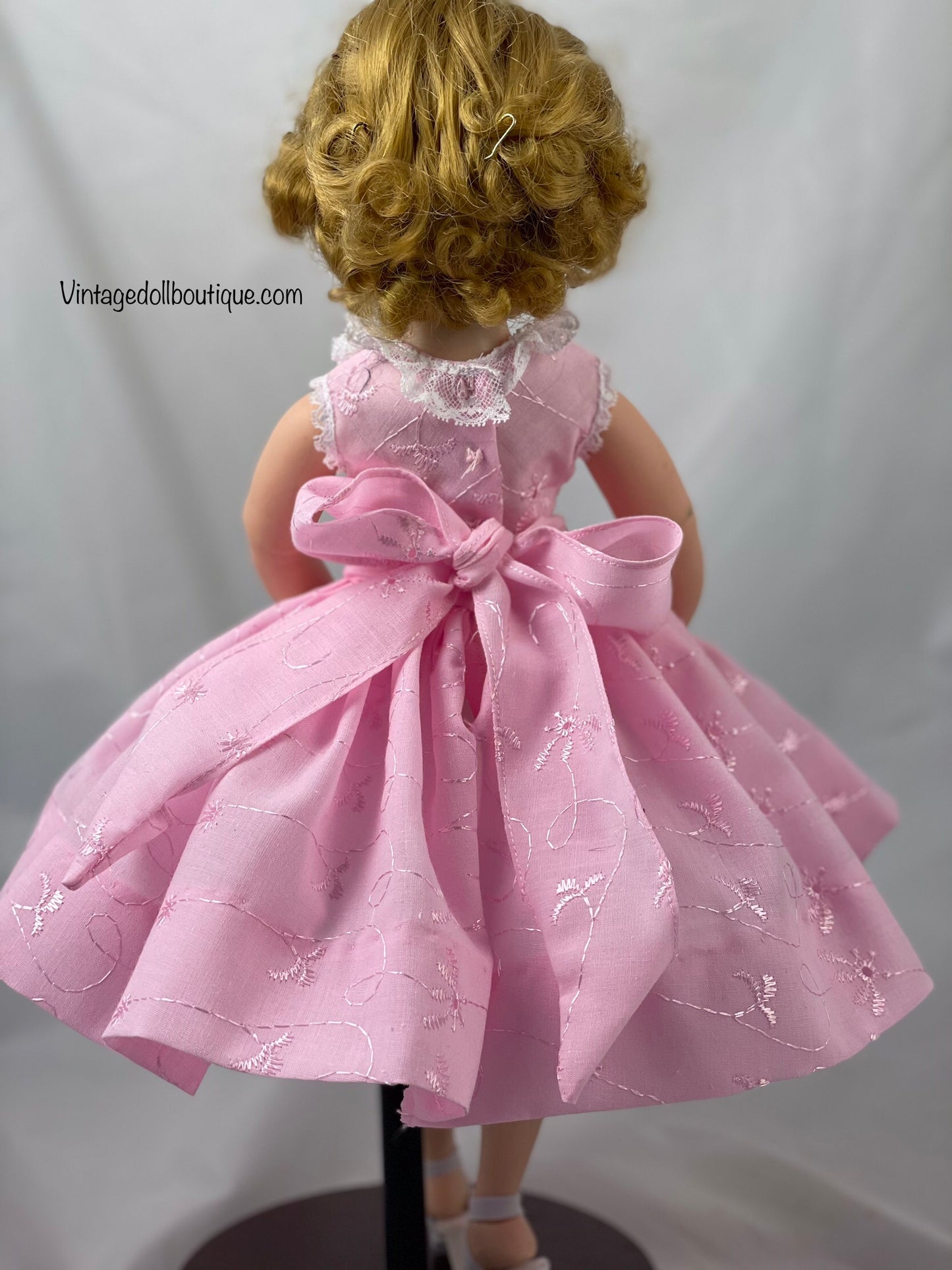 ******reduced for imperfection******Eyelet sundress for 16” Elise