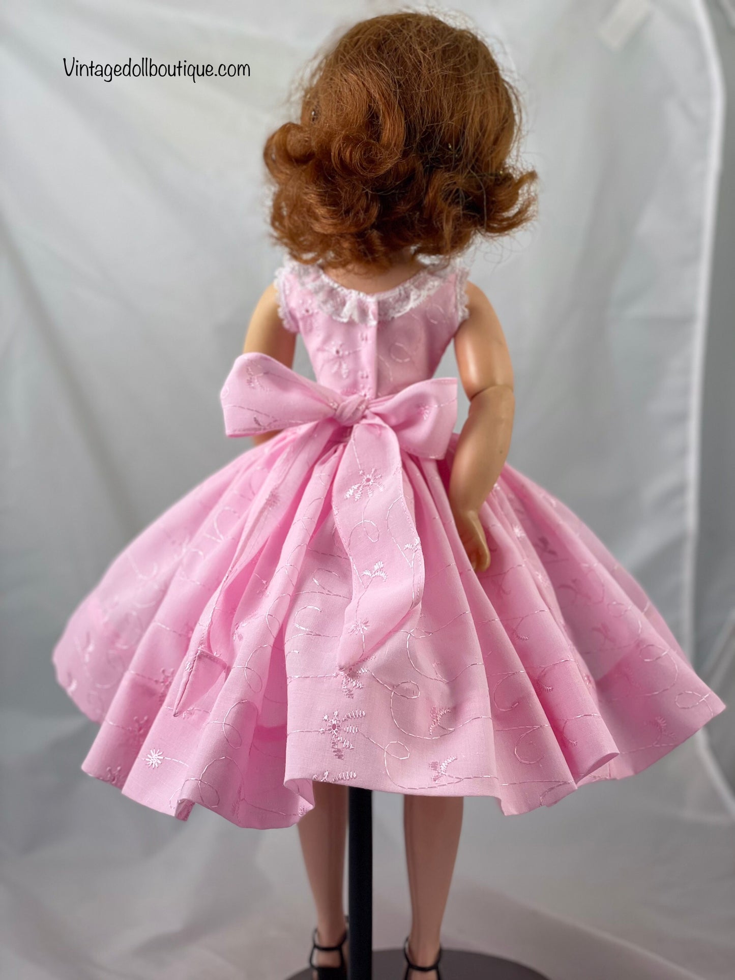 Eyelet sundress for 21” Cissy