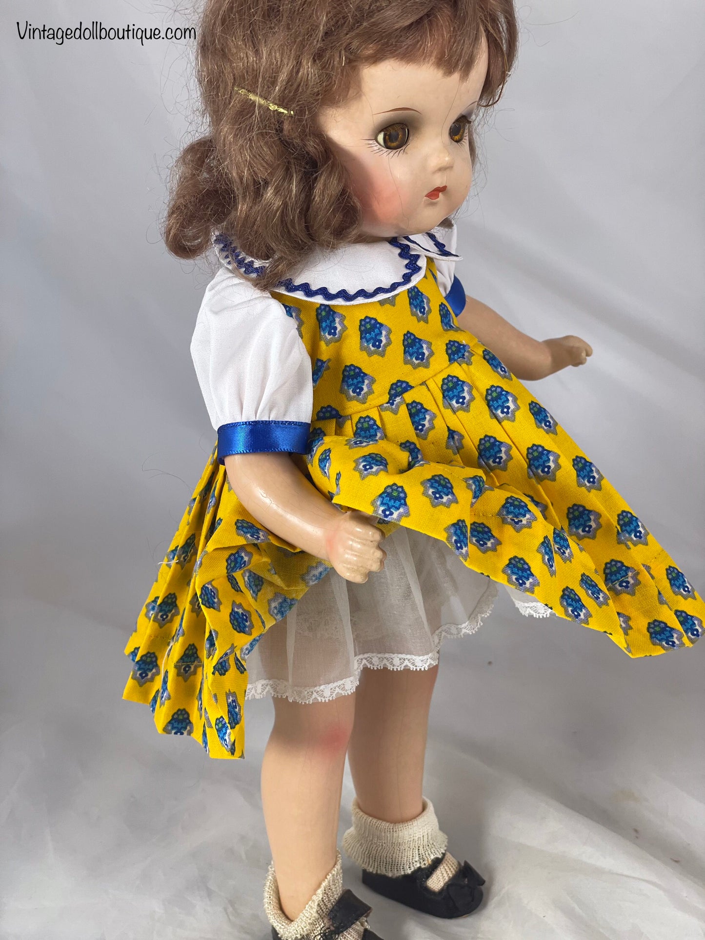 Dress for 13” Madame Alexander Jeannie Walker doll