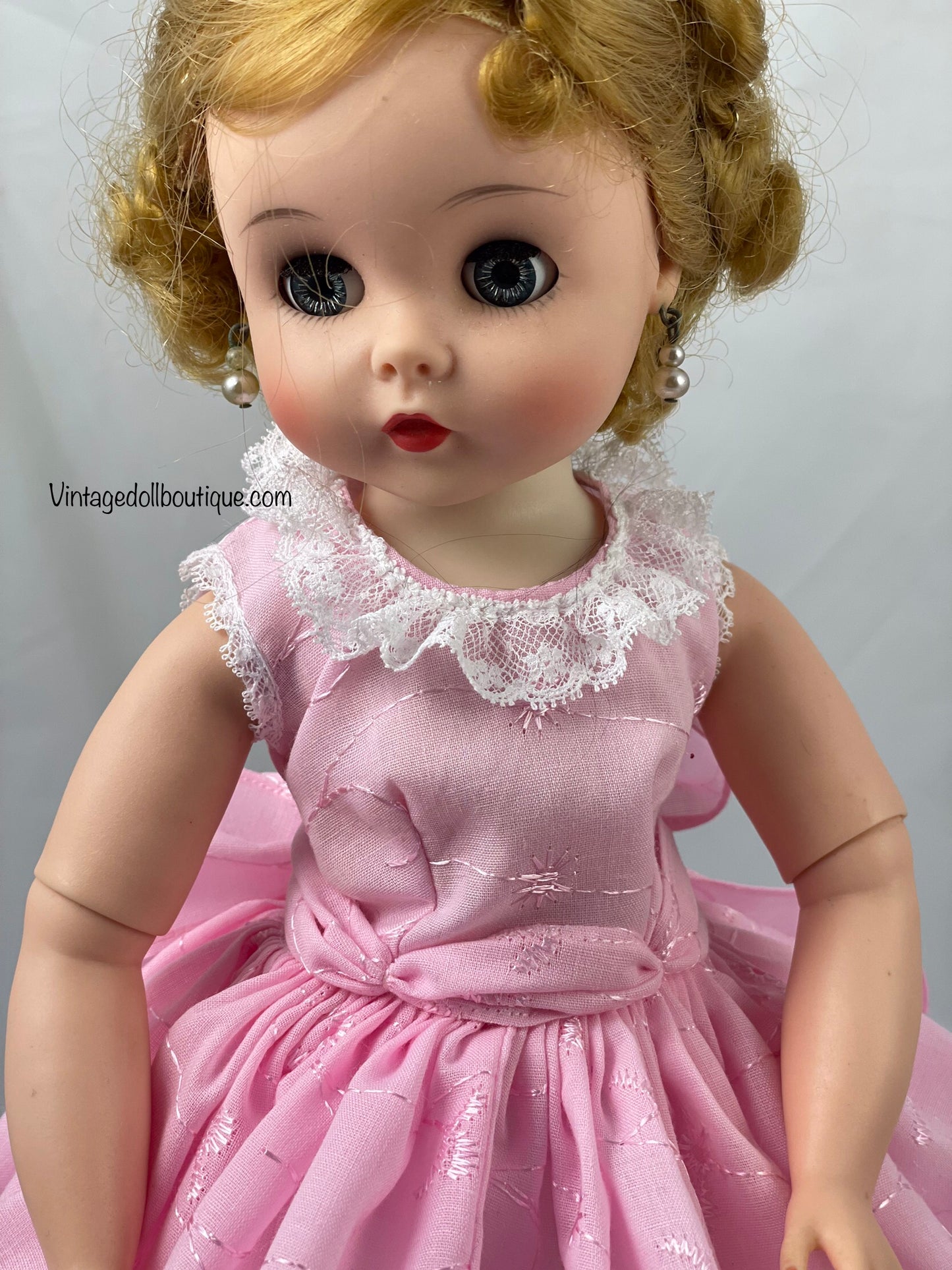 ******reduced for imperfection******Eyelet sundress for 16” Elise