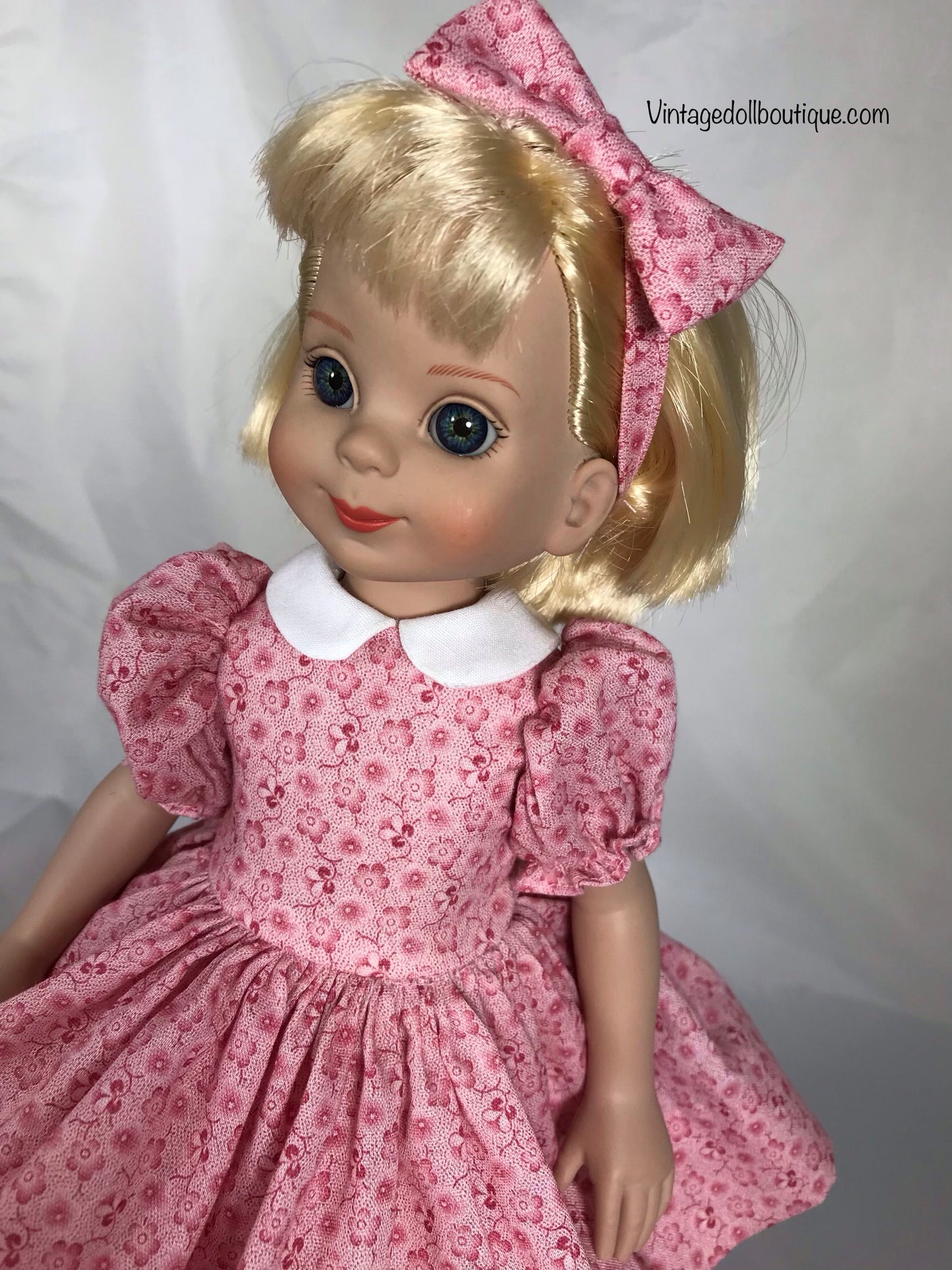 Pink dress for 14” Betsy McCall