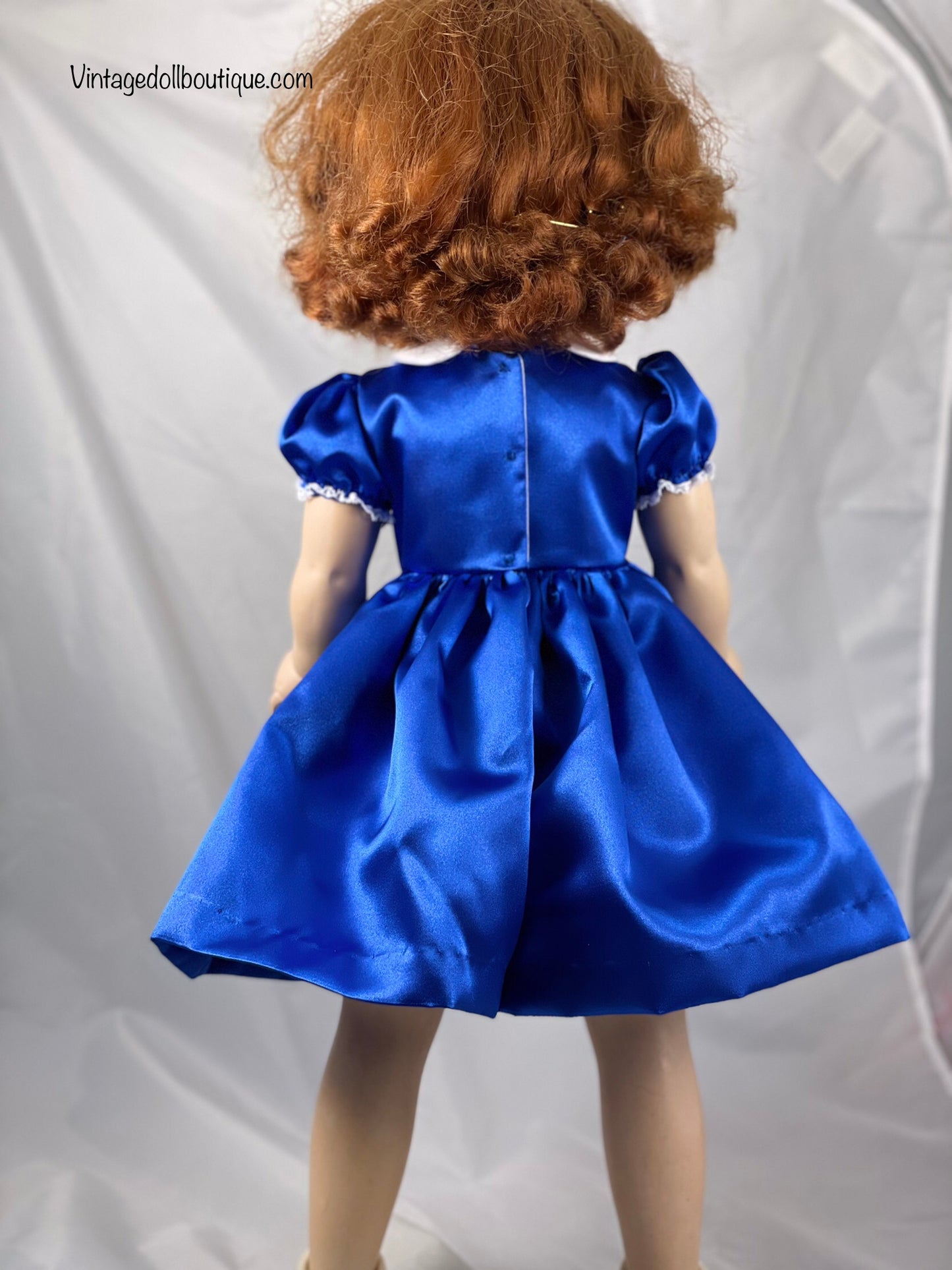 Satin Dress for 24” Madame Alexander Binnie or Winnie doll