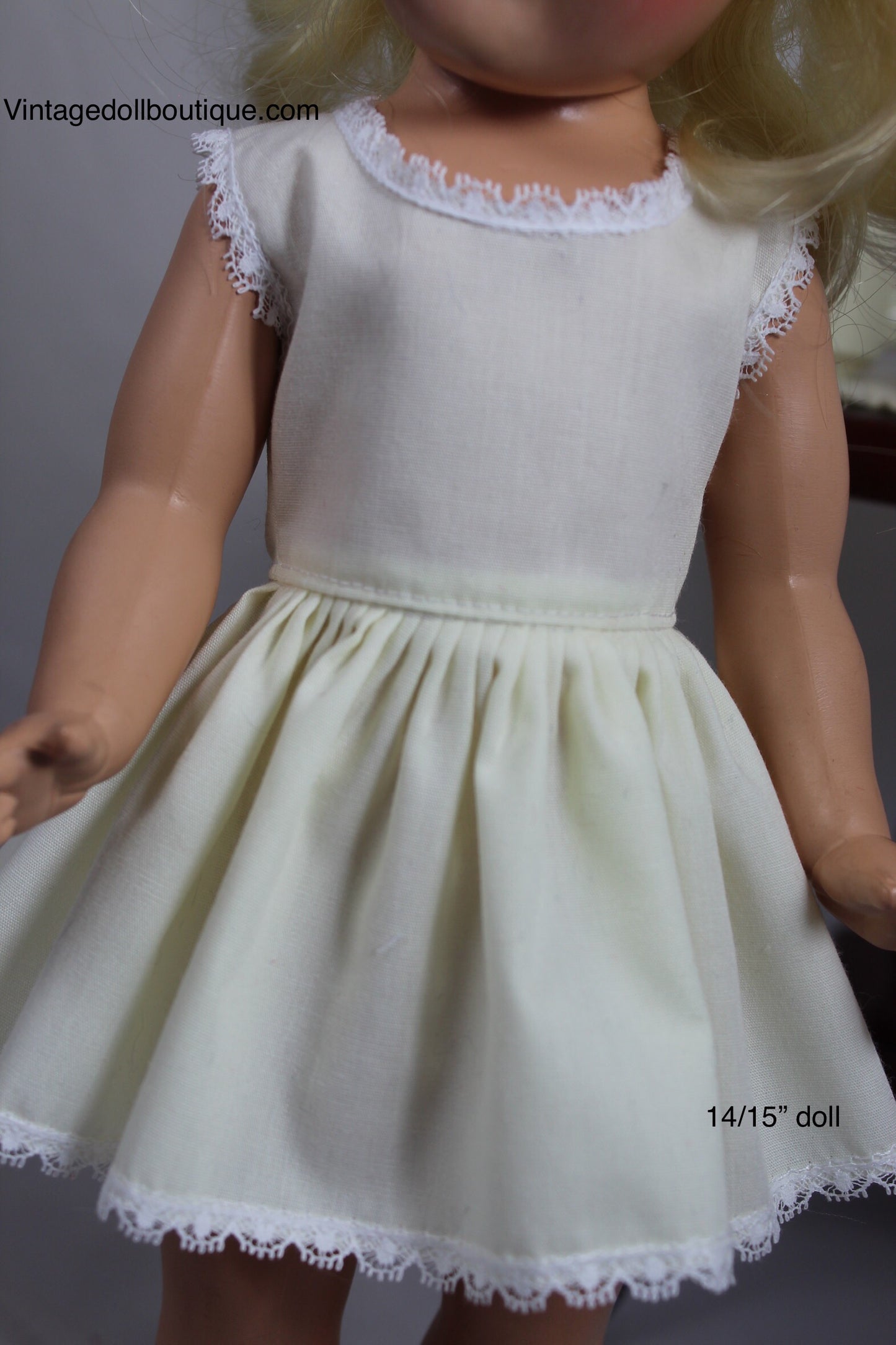 3 1/4” full Slip For 14/15” doll * reserved*