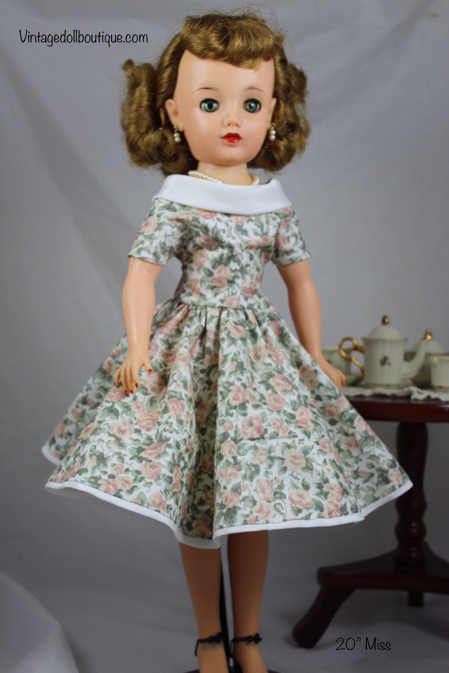 Floral Dress for 20” Miss Revlon