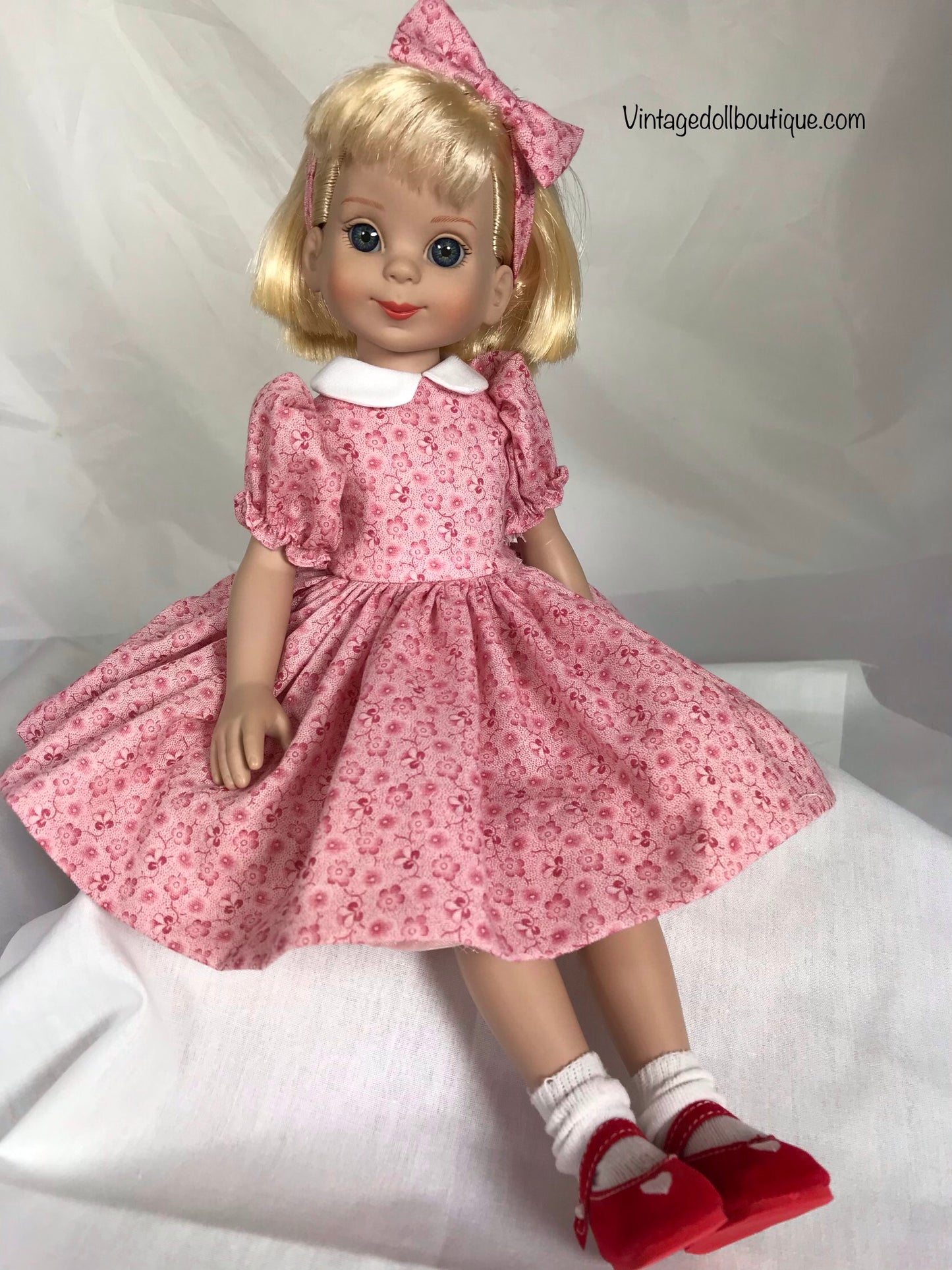 Pink dress for 14” Betsy McCall