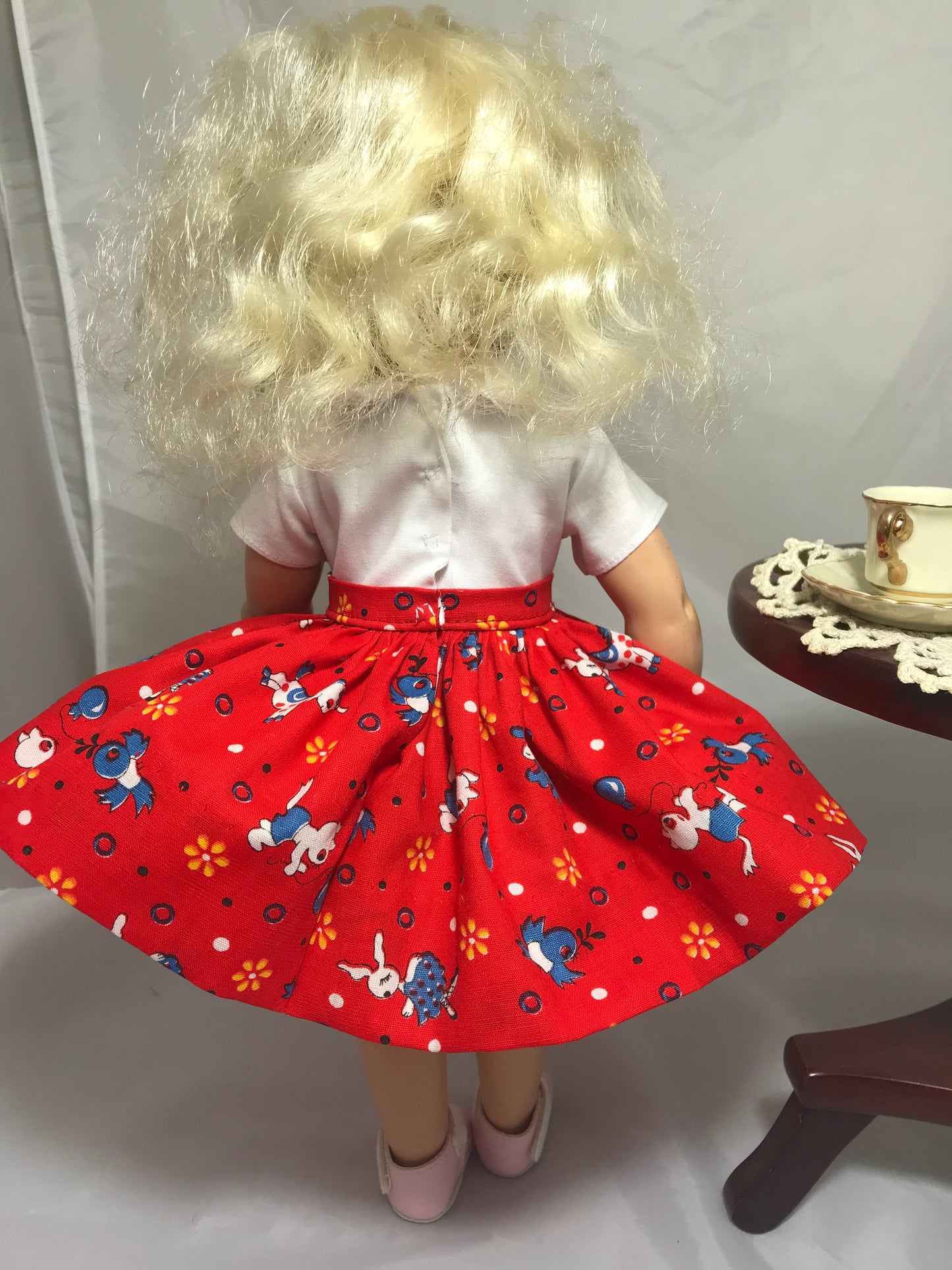 Red Critter dress