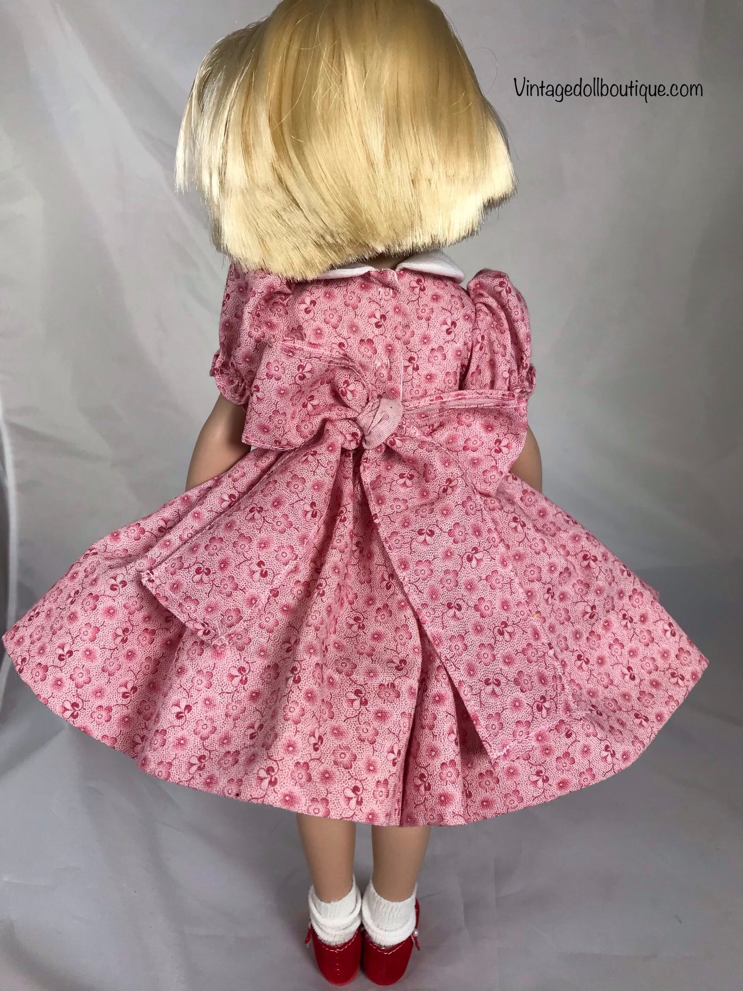 Pink dress for 14” Betsy McCall