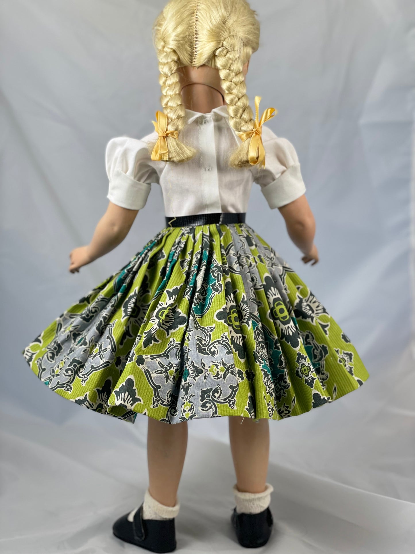 Pleated dress for 20” Madame Alexander Doll