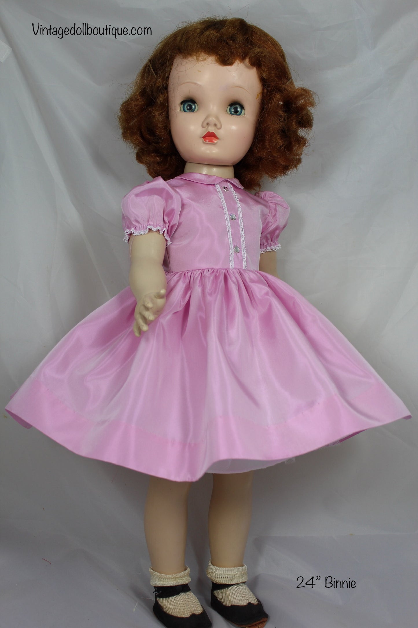 Taffeta Dress for 24” Binnie