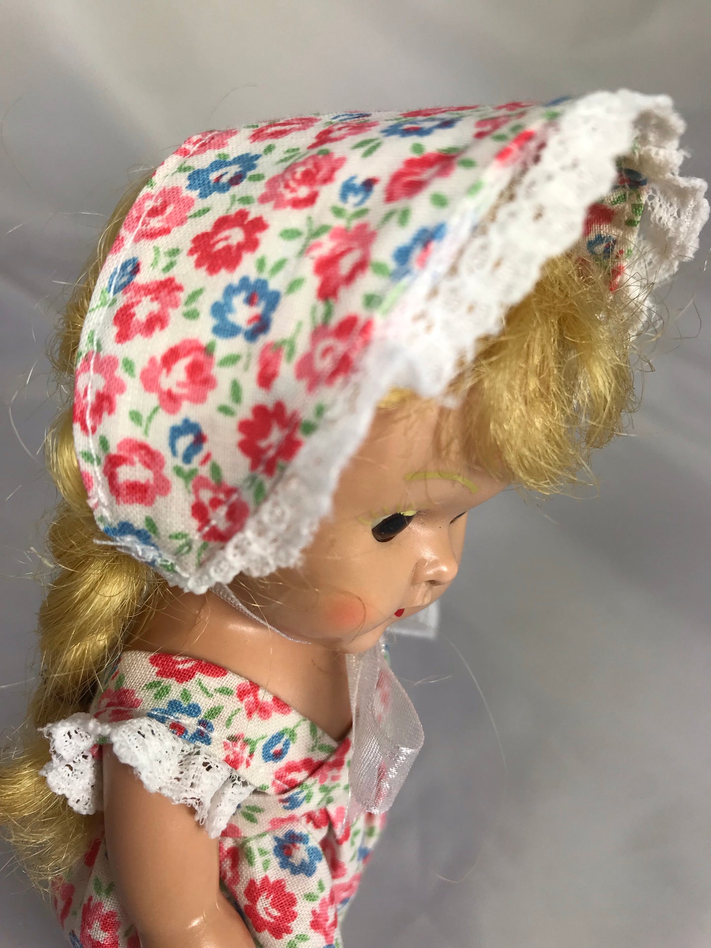 sunsuit and hat for Ginny