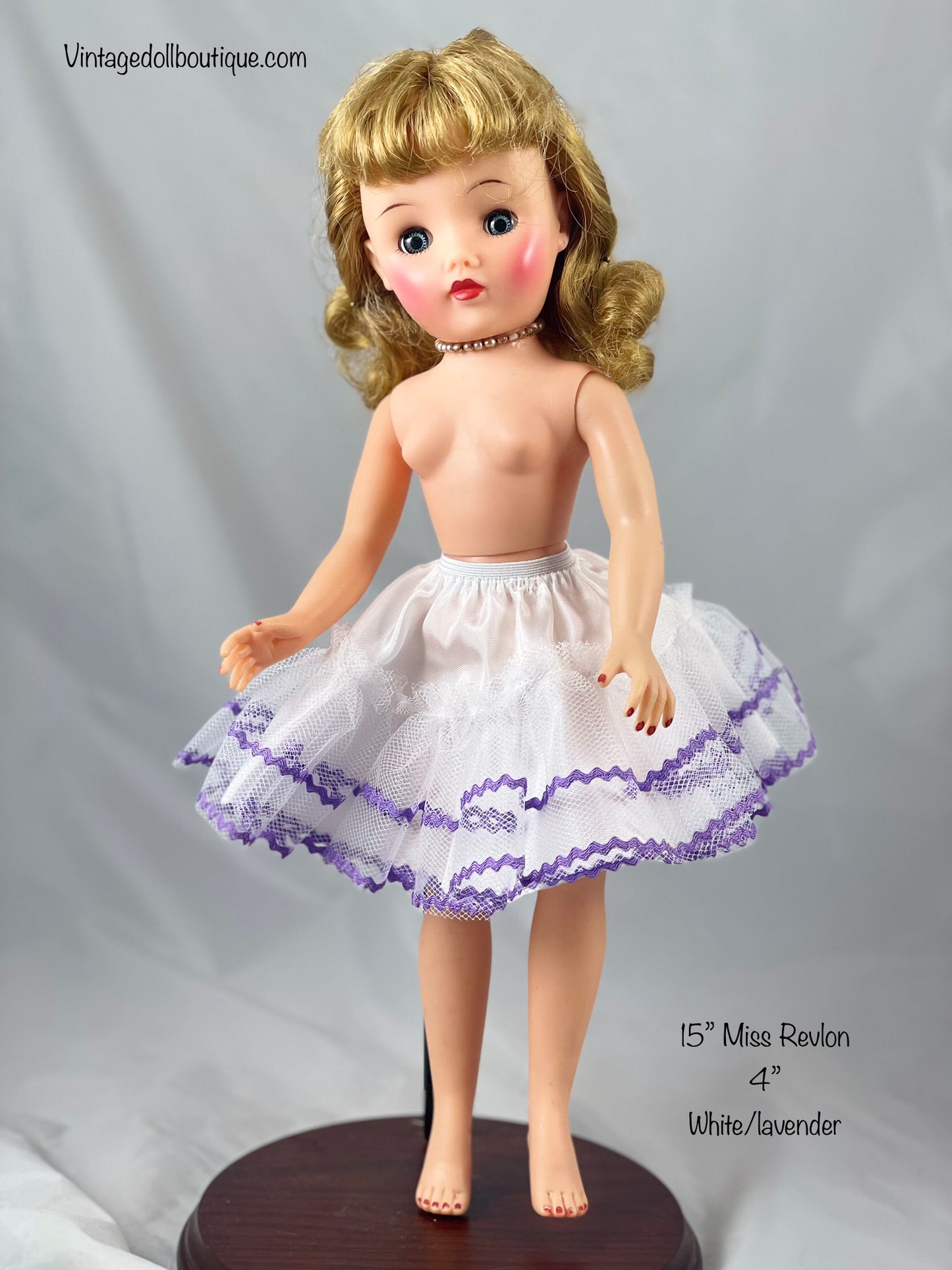 Rickrack 4” petticoat *more colors available*