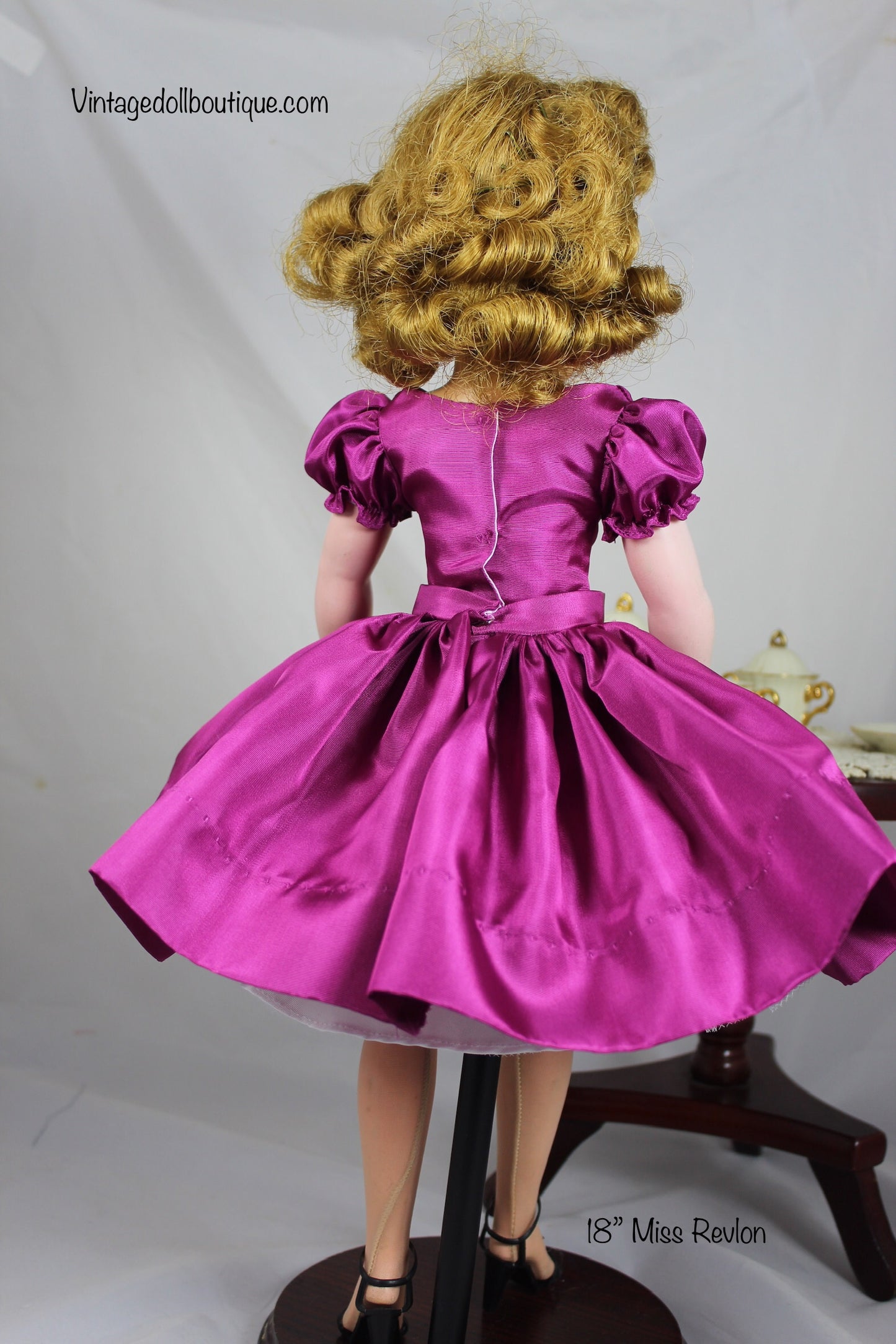 Taffeta Dress for 18” Miss Revlon