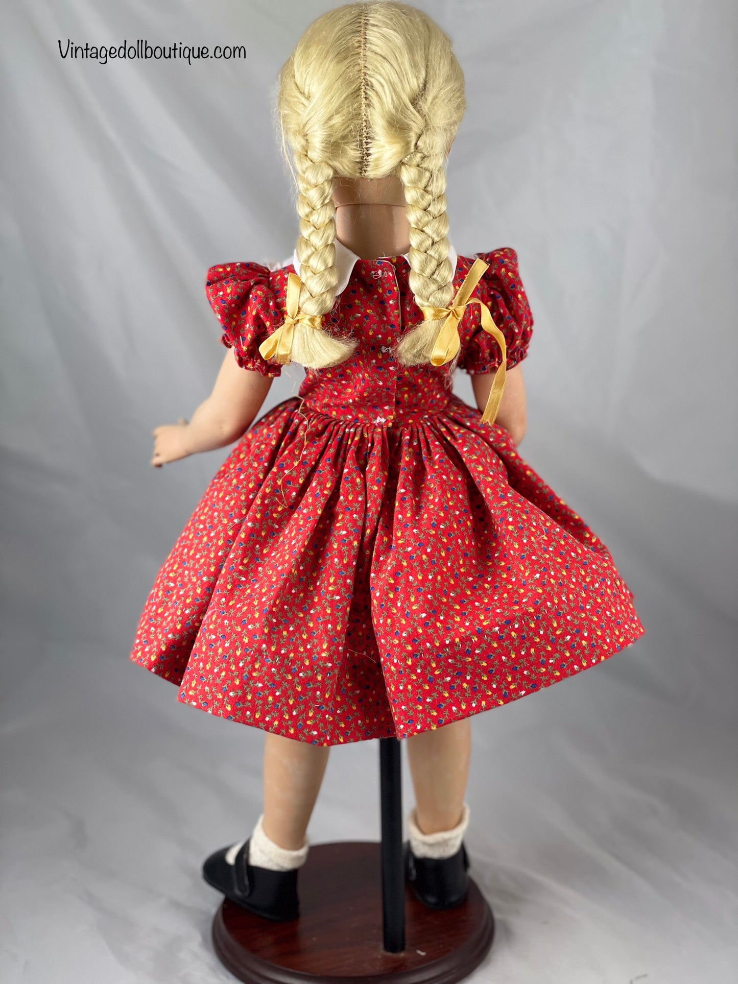 Floral dress for 20” Madame Alexander Doll