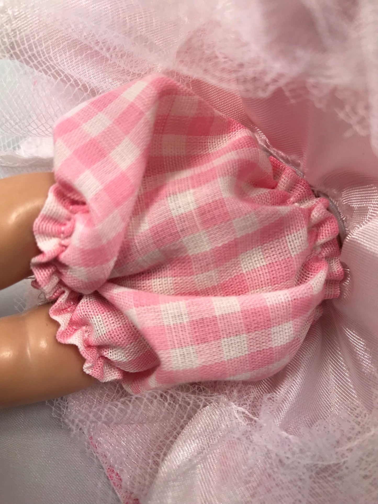 Pinafore dress and panties for Ginny