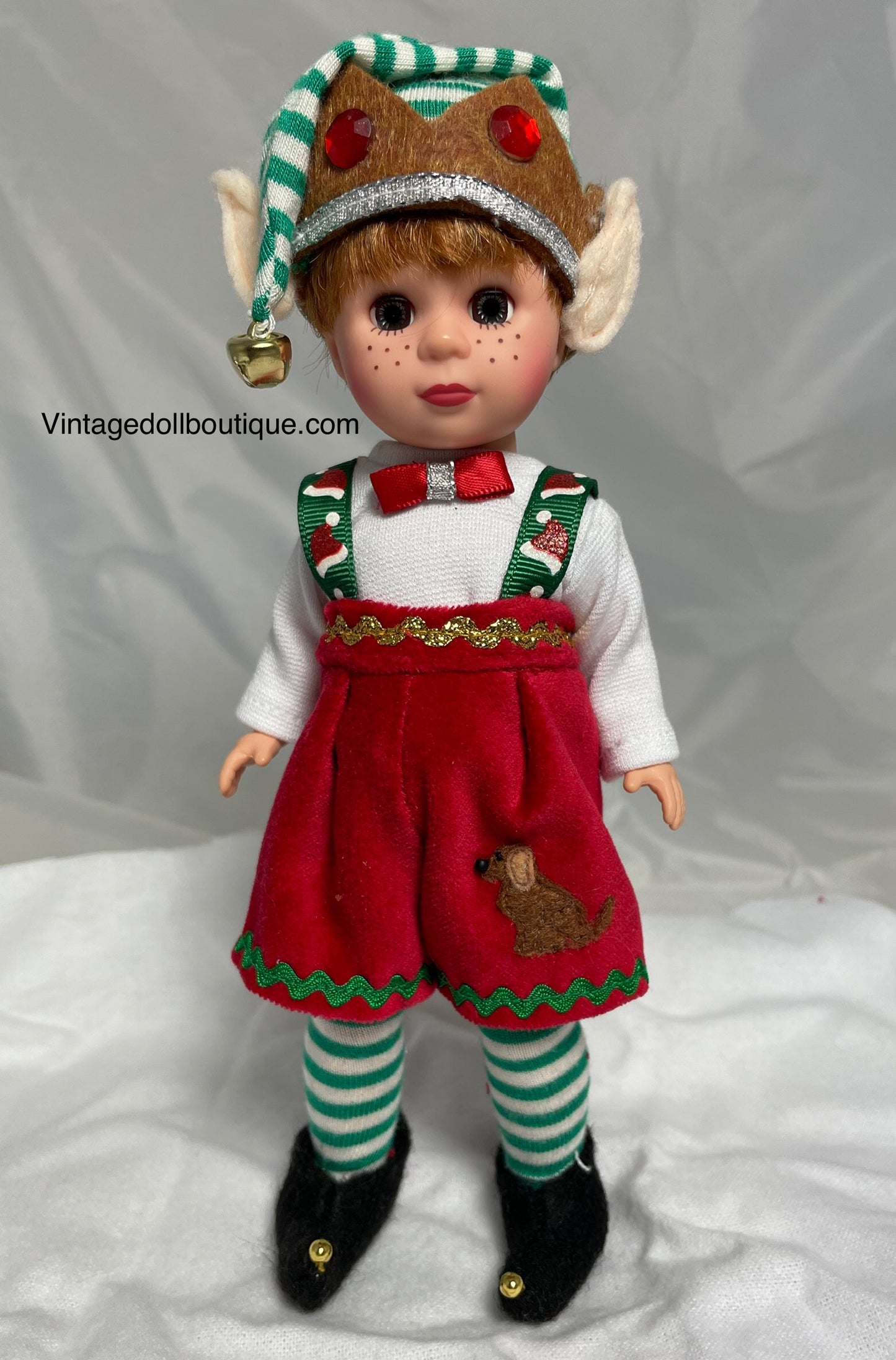 Complete elf outfit for 8” Wendy