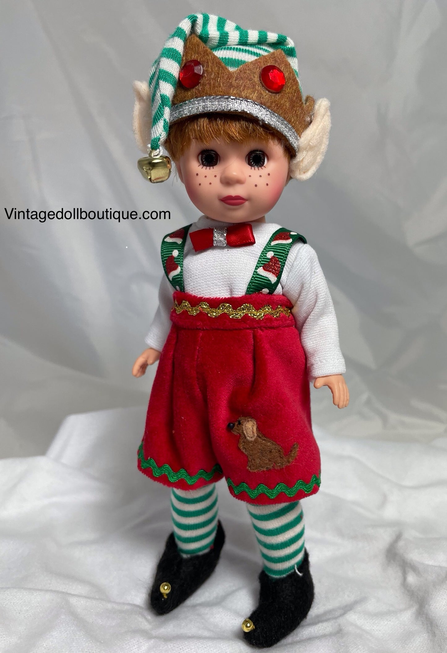 Complete elf outfit for 8” Wendy