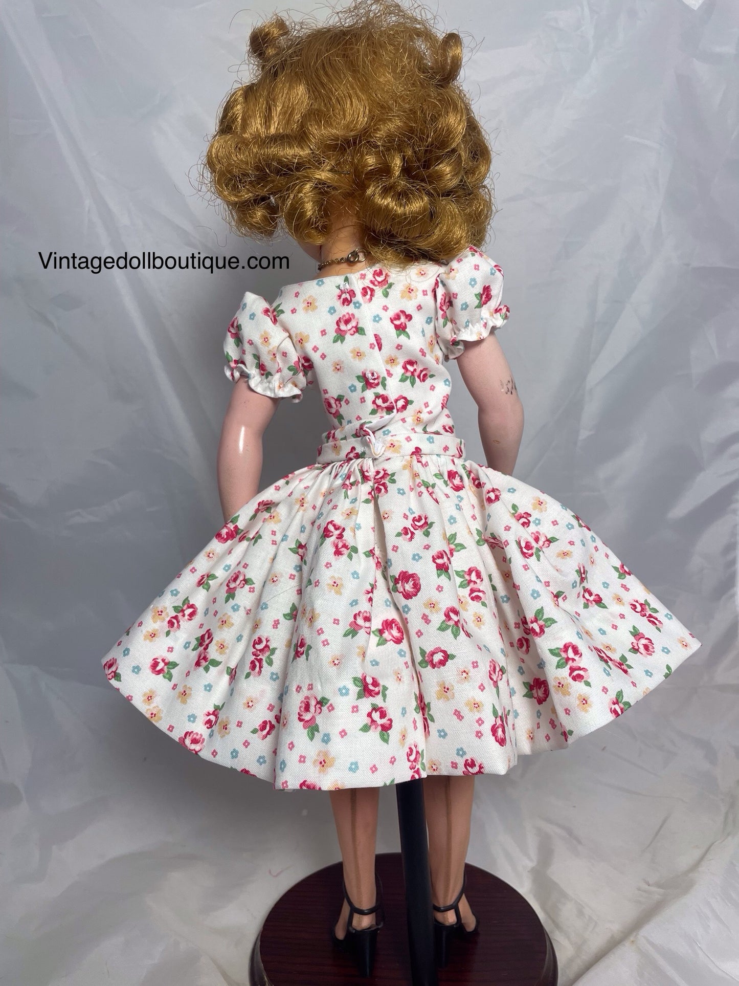 Floral Dress for 18” Miss Revlon