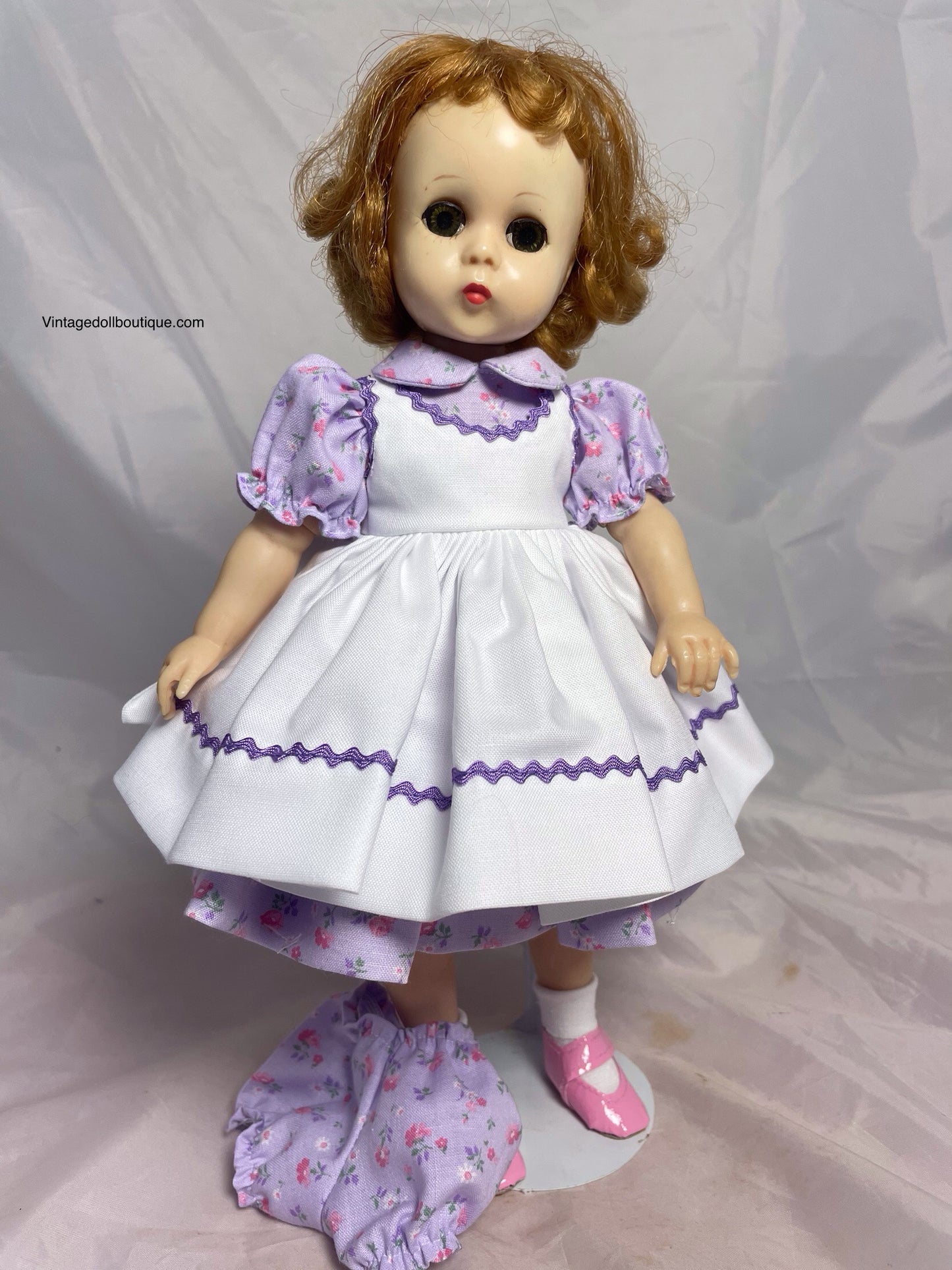Dress,pinafore, and panties for 11” Lissy