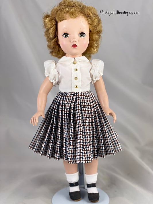 dress for 14” Madame Alexander doll