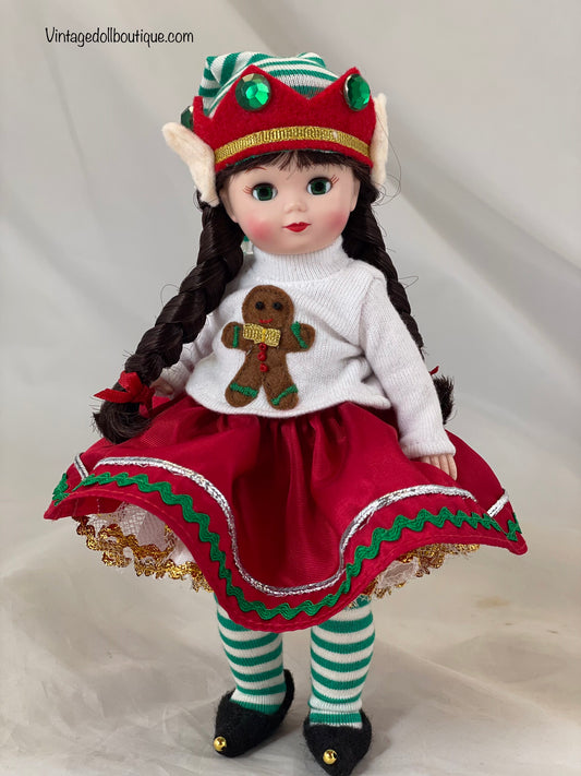 Complete elf outfit for 8” Wendy ***reserved for Mary****