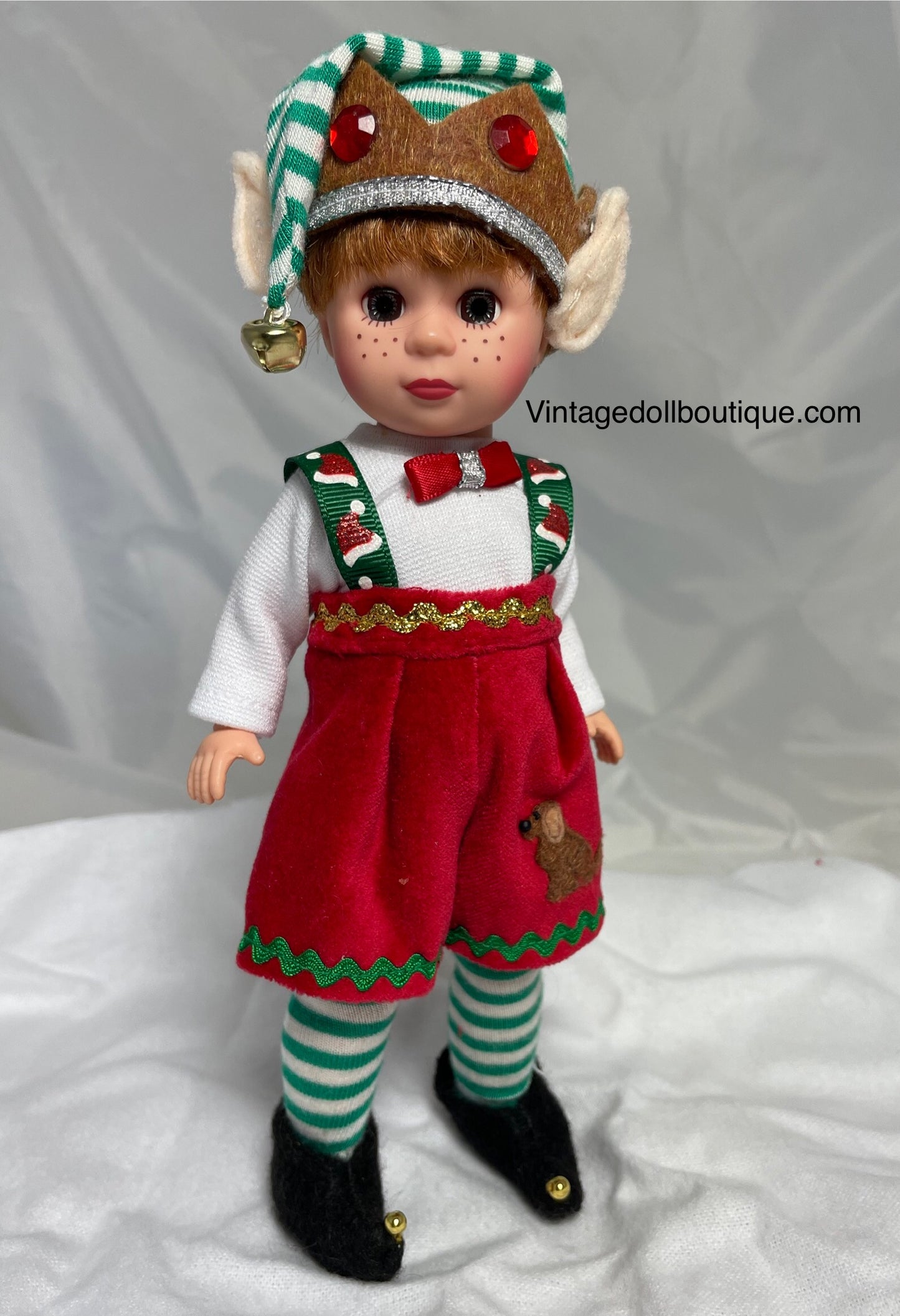 Complete elf outfit for 8” Wendy