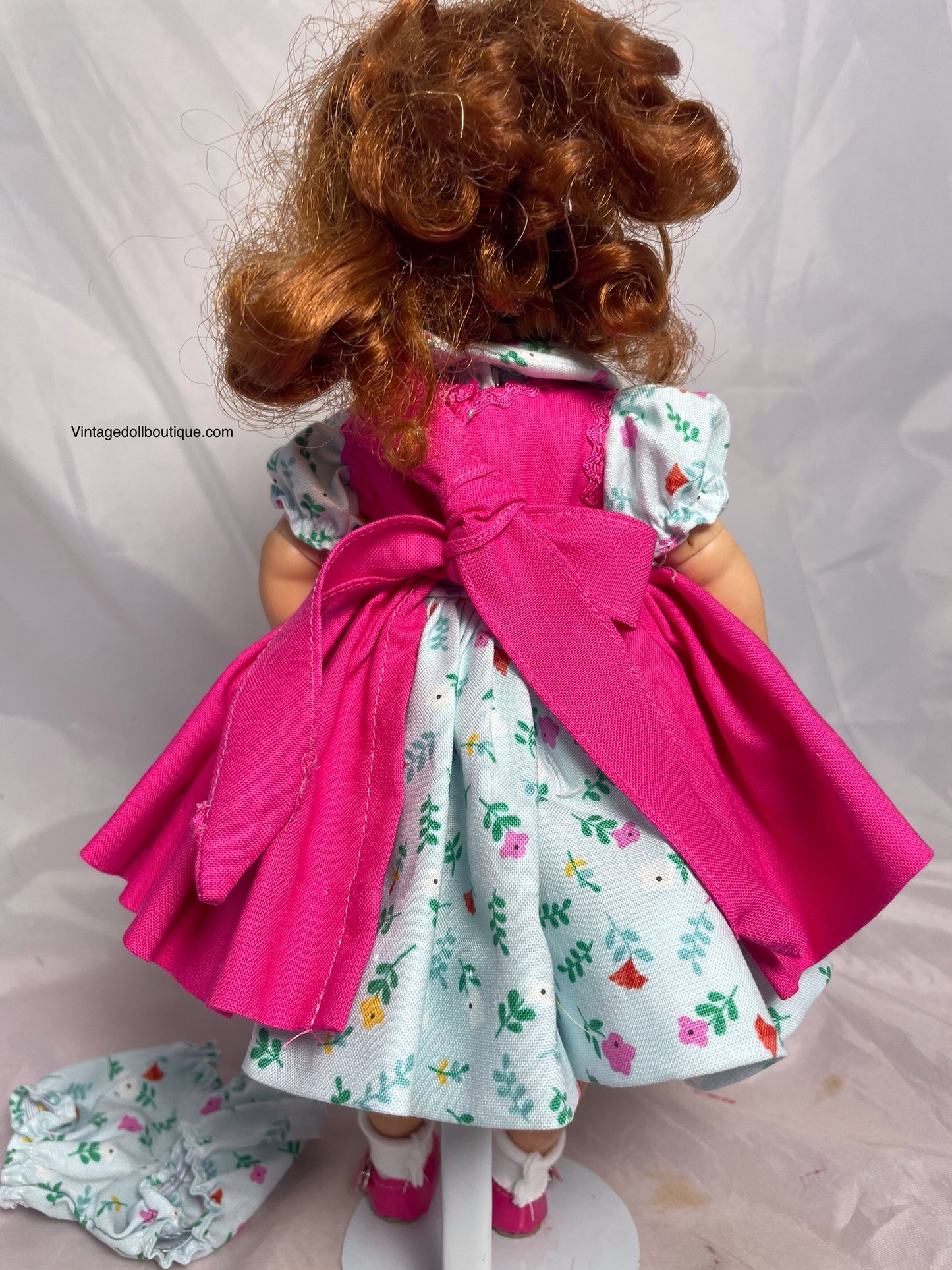 Dress,pinafore, and panties for 11” Lissy
