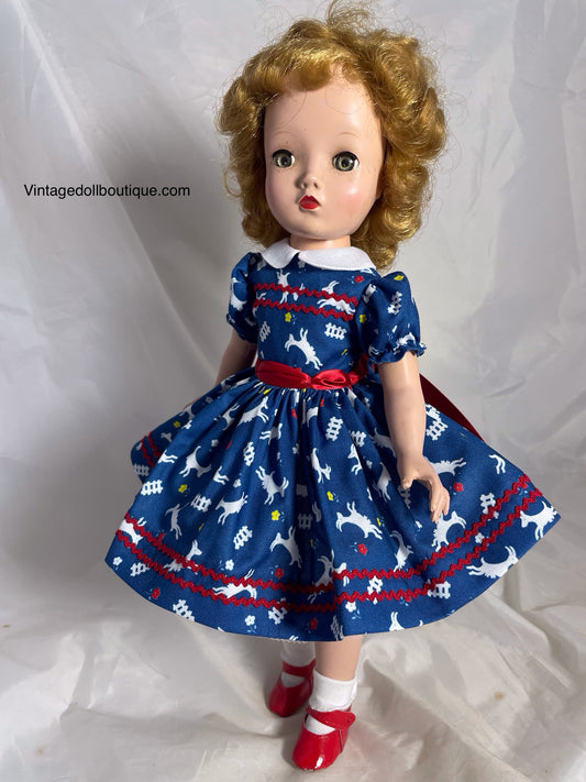 dress for 14” Madame Alexander doll