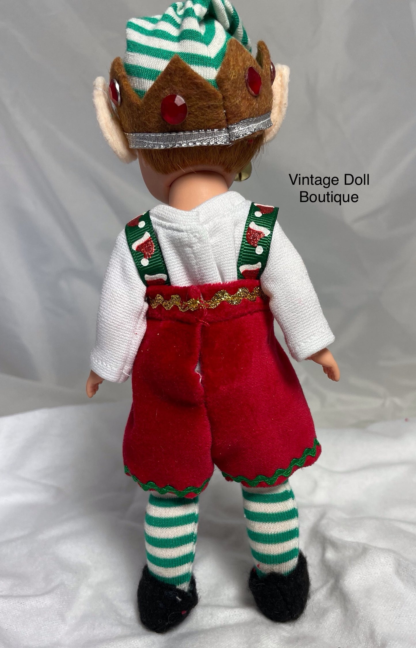 Complete elf outfit for 8” Wendy