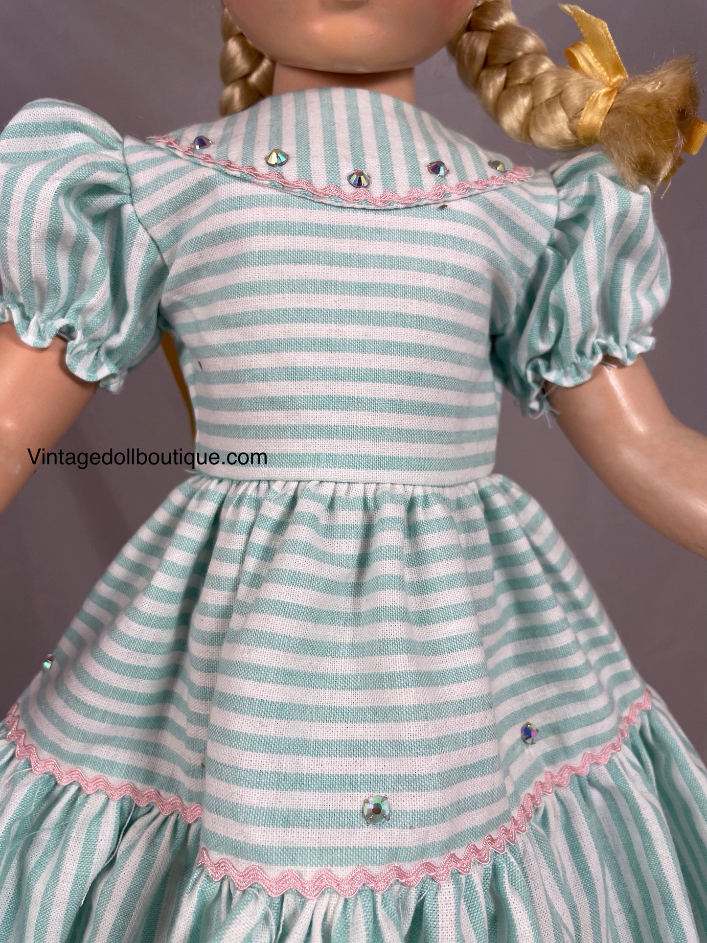 Ruffle dress for 20” Madame Alexander Doll