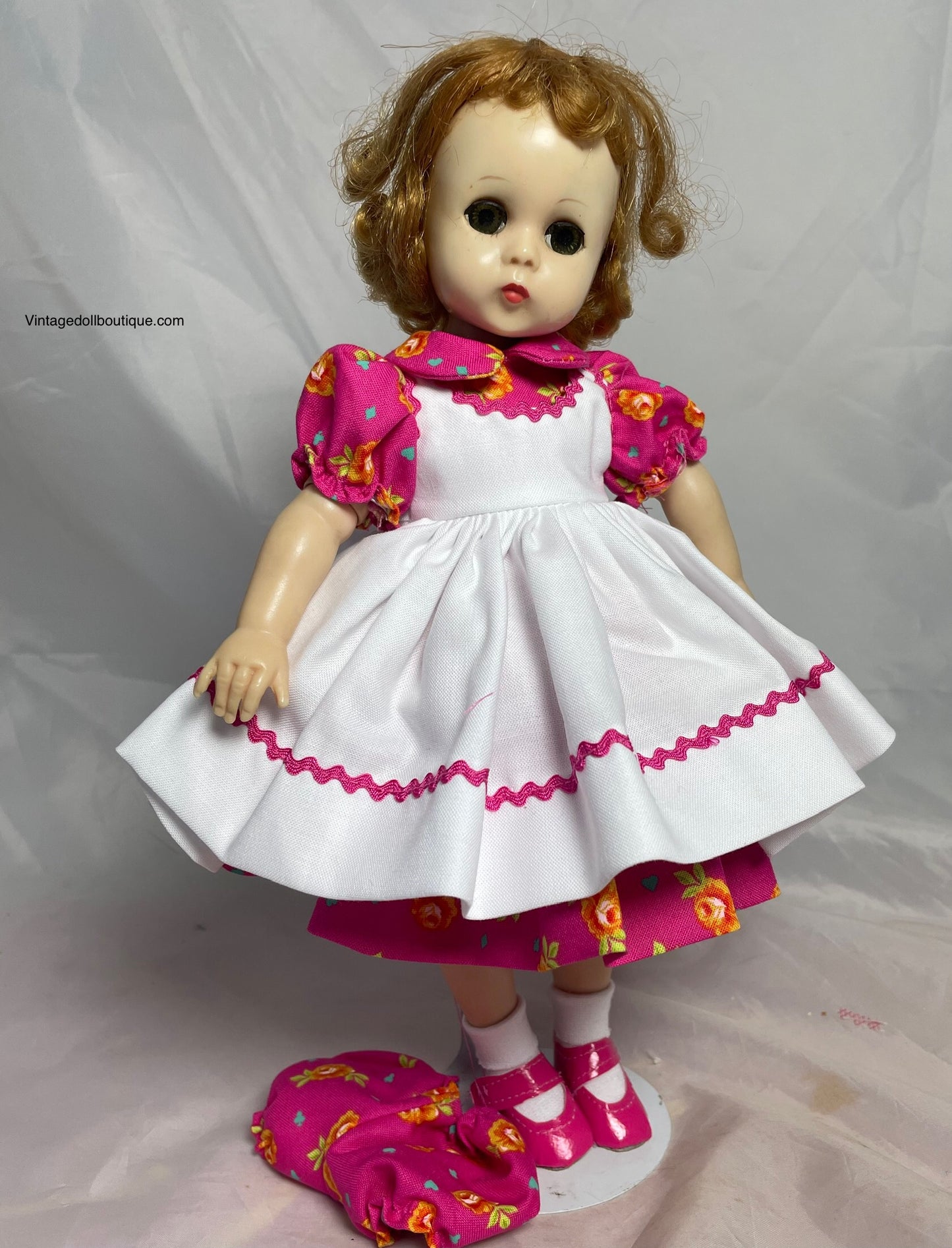 Dress,pinafore, and panties for 11” Lissy