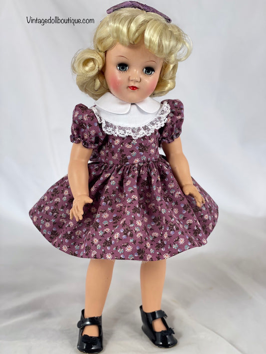 Floral dress p-91 Toni doll