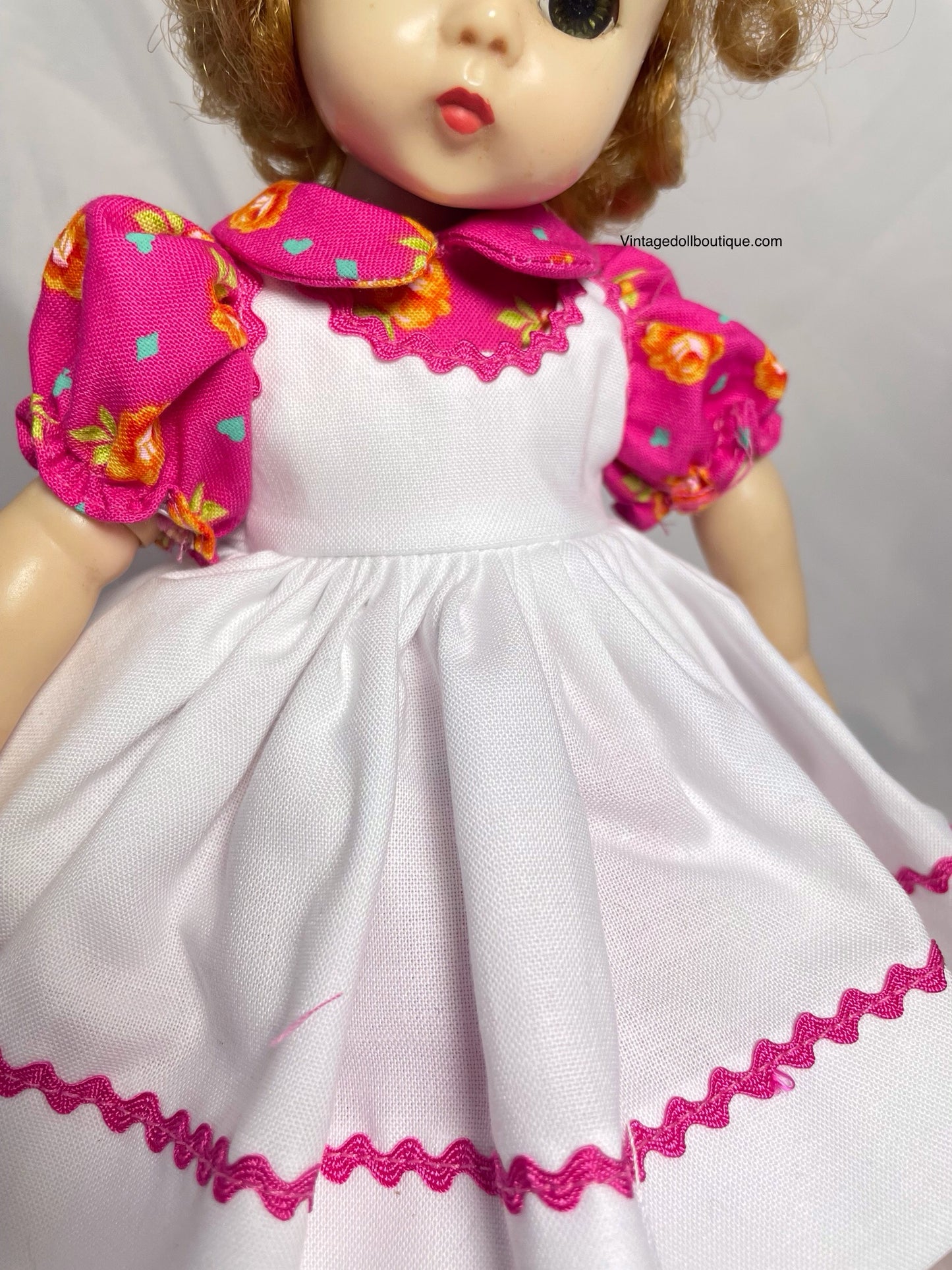 Dress,pinafore, and panties for 11” Lissy