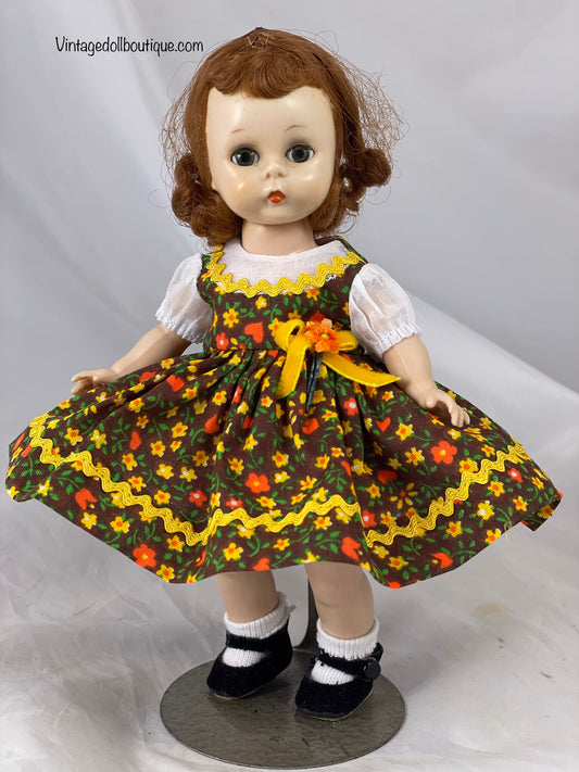 dress,  panties,  and petticoat for 8” Alexander-kin