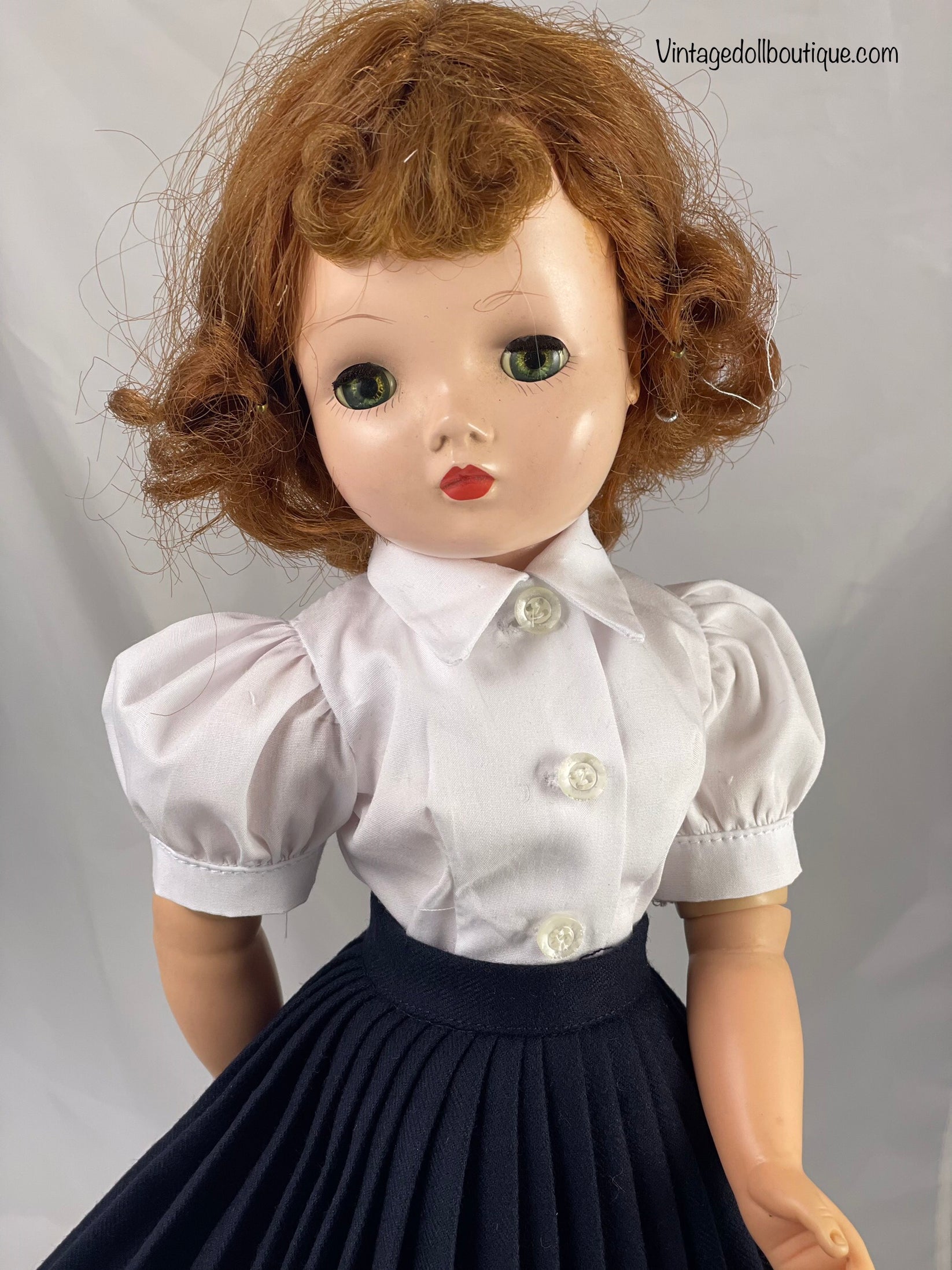 sillysis - Vintage Ruffled Doll Blouse