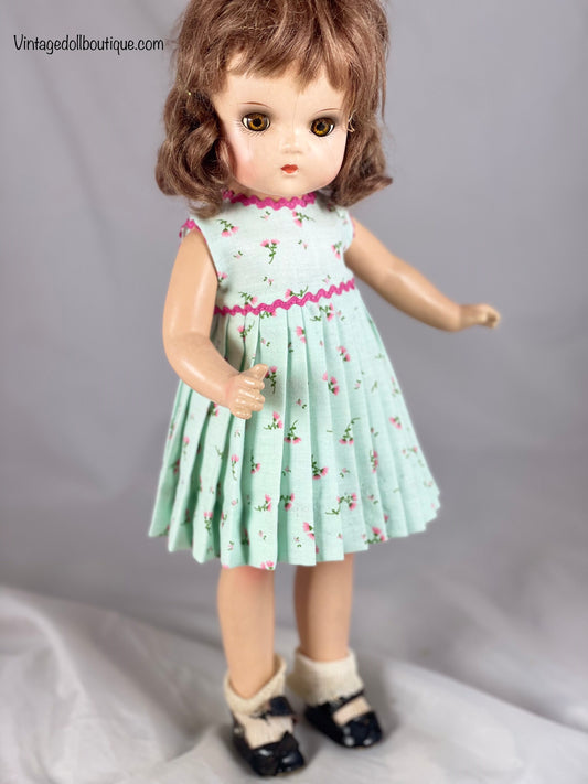 Dress for 13” Madame Alexander Jeannie Walker doll