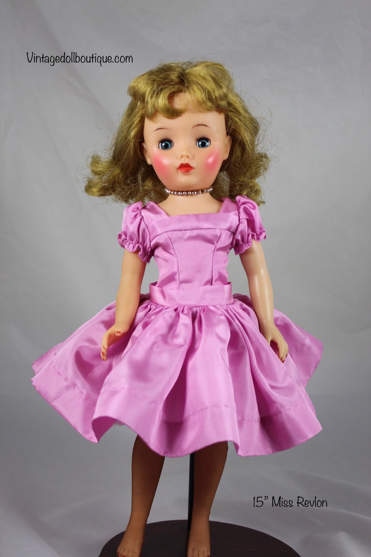 Taffeta Dress for 15” Miss Revlon