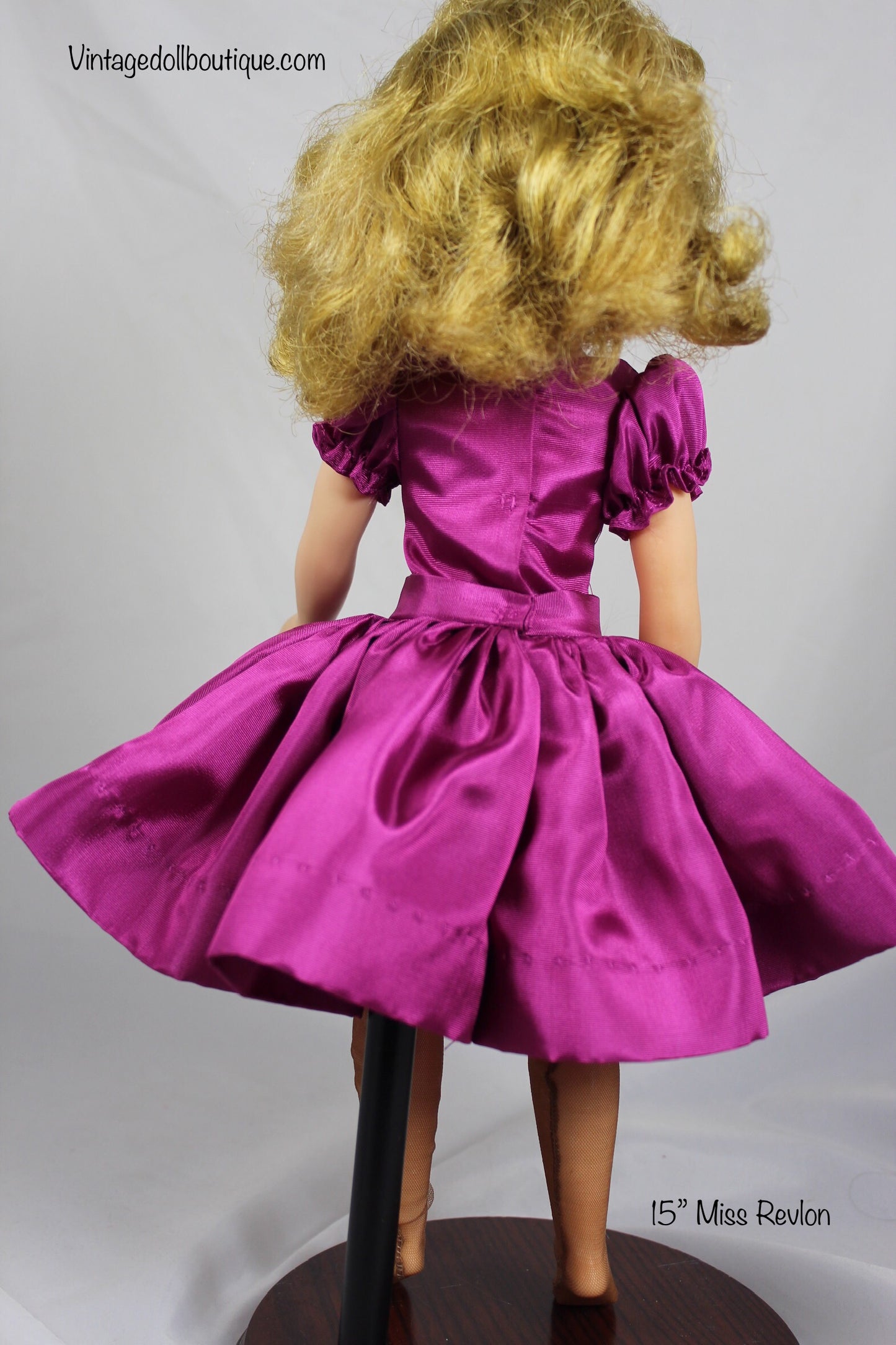 Taffeta Dress for 15” Miss Revlon