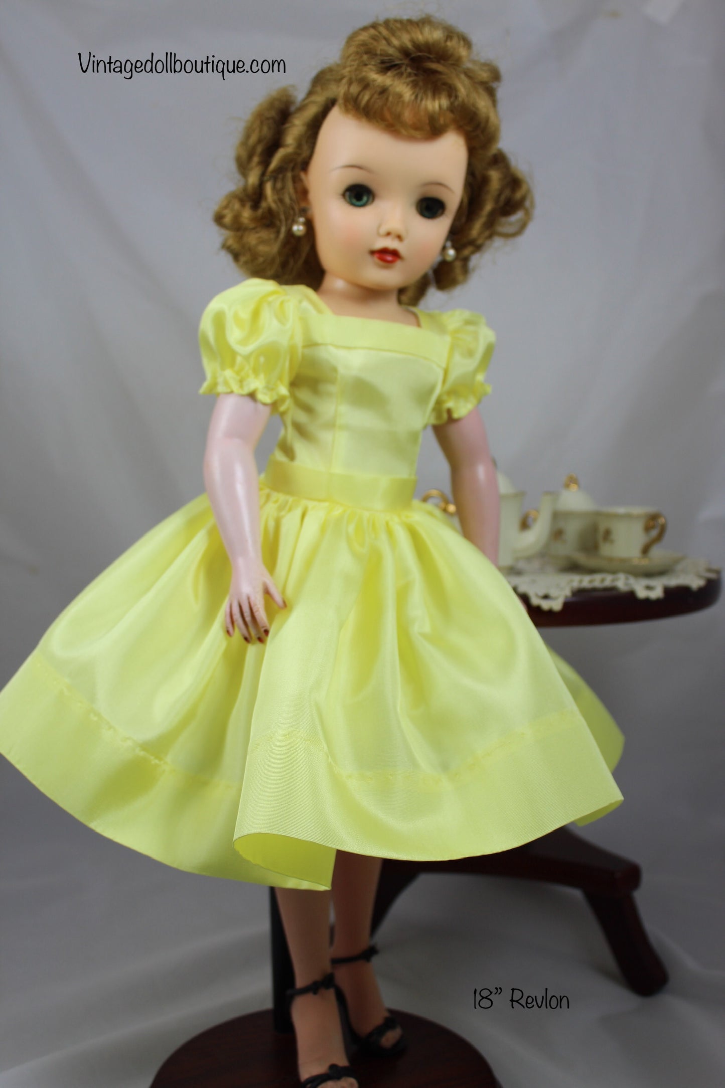 Taffeta Dress for 18” Miss Revlon